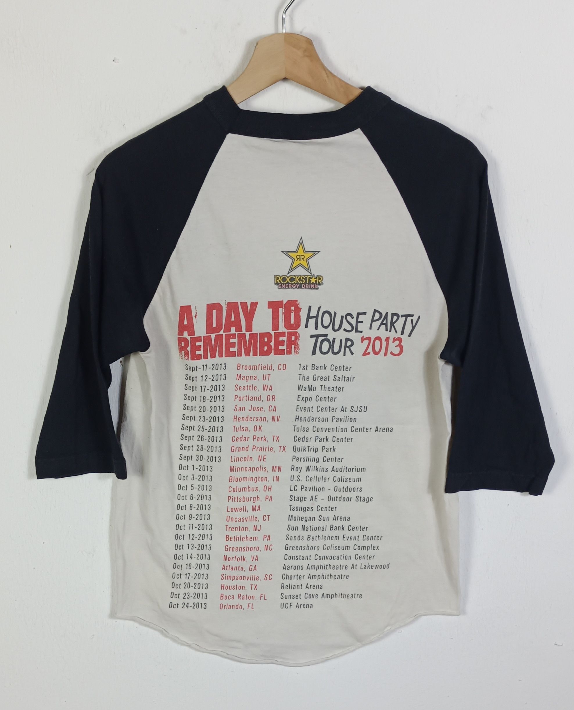 Band Tees VTG ADTR A Day To Remember House Party 2013 Myspace Size US S / EU 44-46 / 1 - 2 Thumbnail