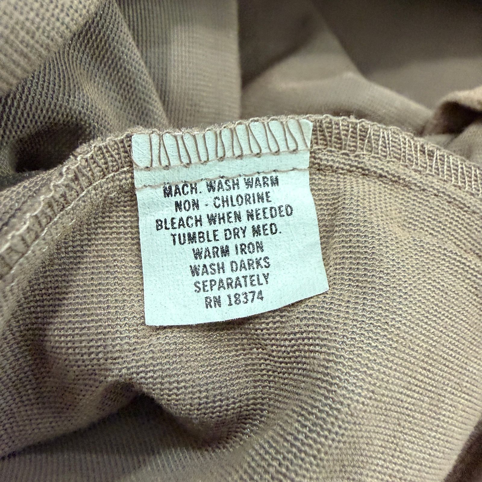 Vintage Vintage The Man's Shop Button Up Shirt Extra Large Brown Size US XL / EU 56 / 4 - 6 Thumbnail