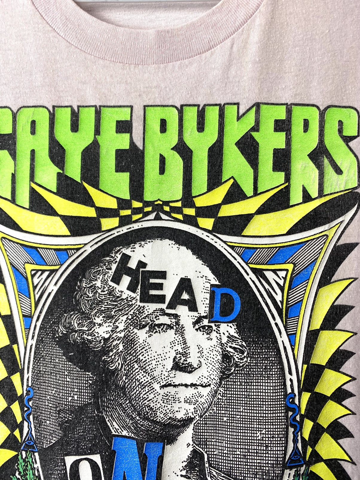 Band Tees Rare! Vintage 80’s Gaye Bykers On Acid American Tour T Shirt Size US L / EU 52-54 / 3 - 6 Thumbnail