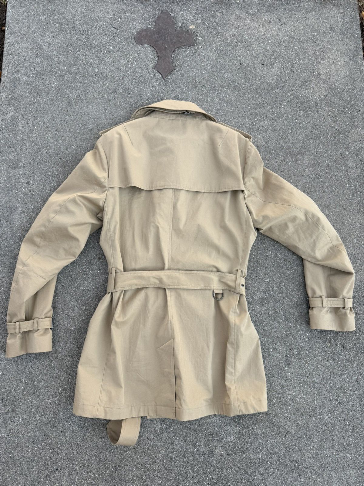 Ralph Lauren Black Label SAMPLE double breasted trench coat Size US M / EU 48-50 / 2 - 5 Thumbnail