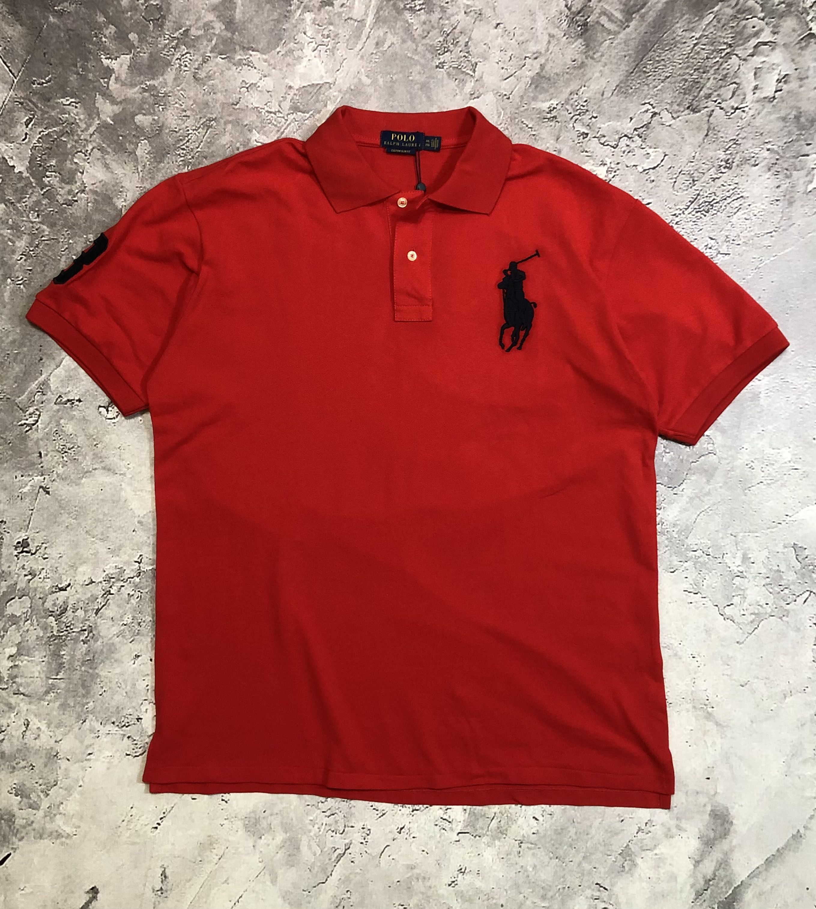 Polo Ralph Lauren Polo Ralph Lauren Vintage Polo T-Shirt Size US XXL / EU 58 / 5 - 1 Thumbnail