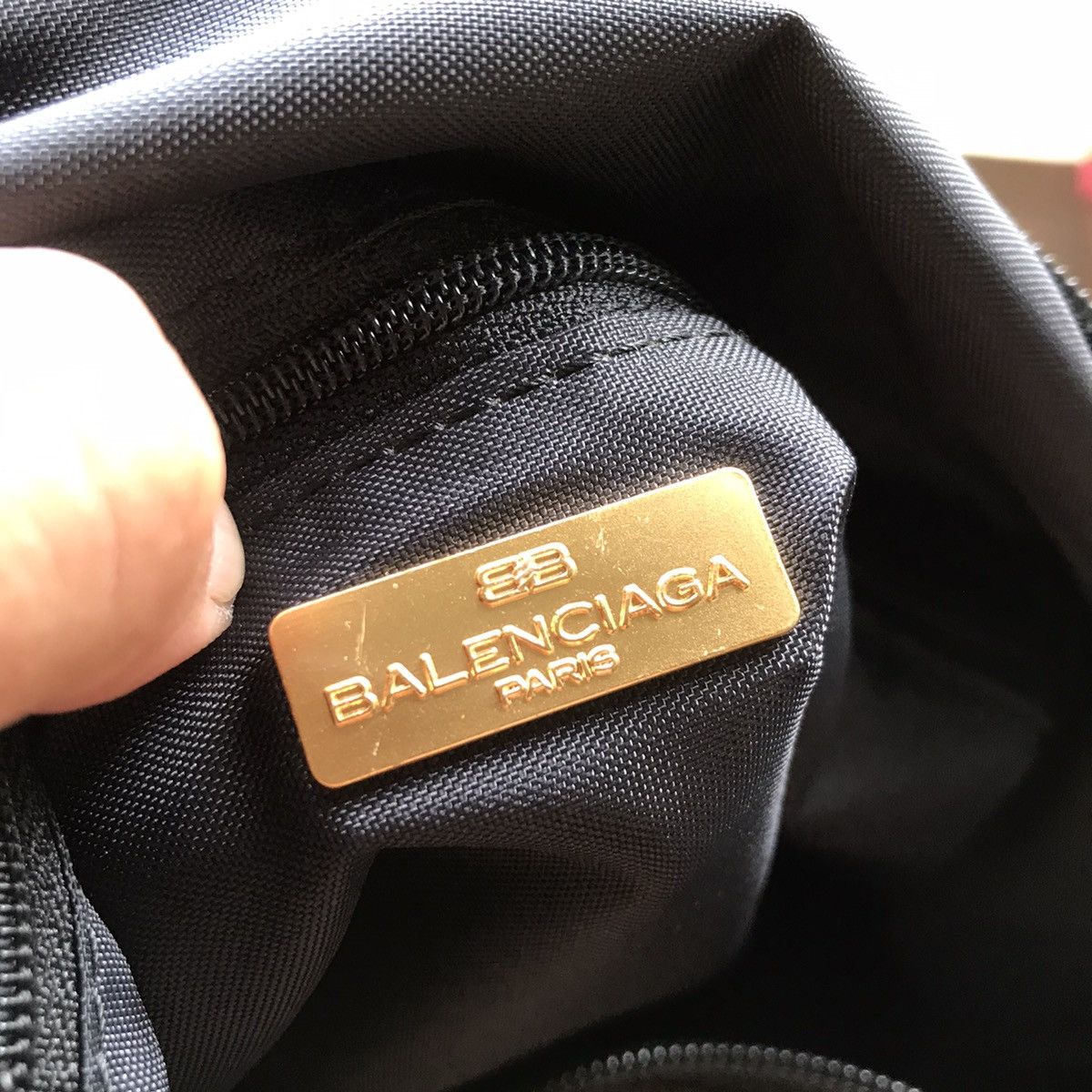 Balenciaga Vintage Balenciaga Nylon Crocodile Skin Duffle Bag Size ONE SIZE - 2 Thumbnail