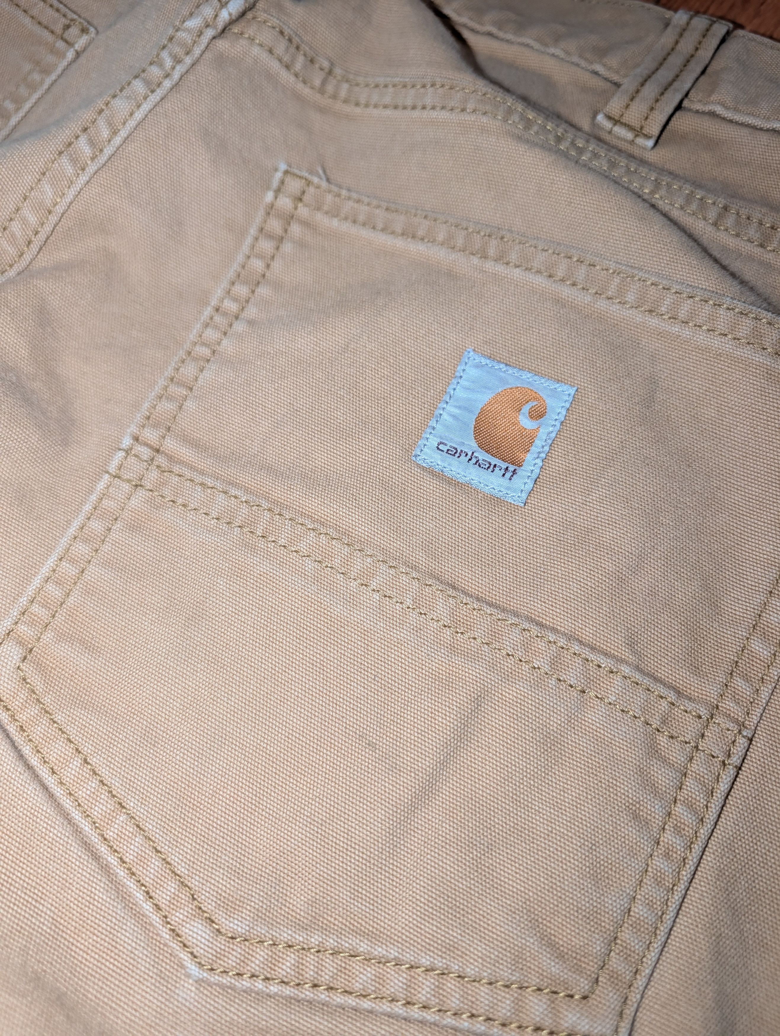 Carhartt Carhartt tan Relaxed Fit Pants 34x30 rugged canvas (35x29) Size US 34 / EU 50 - 5 Thumbnail