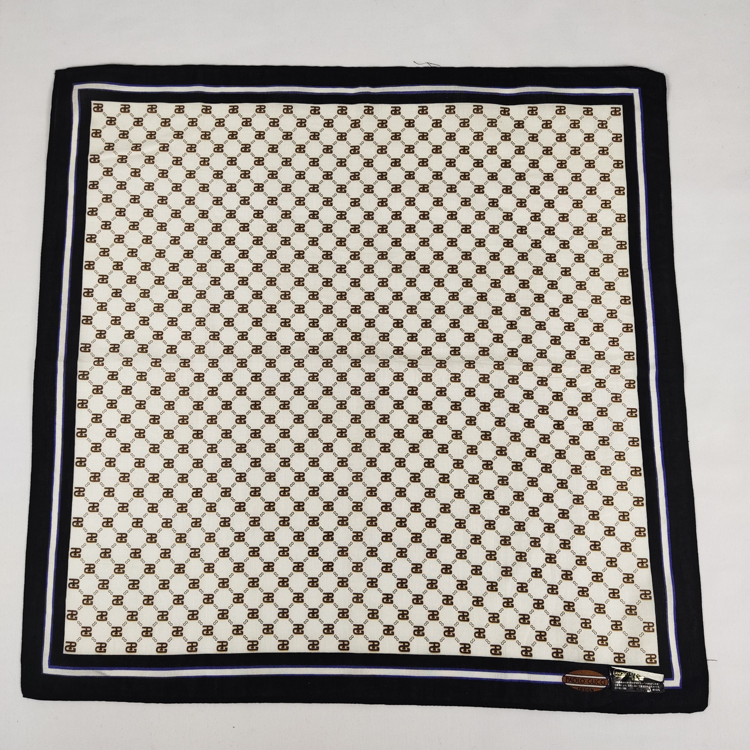 Paolo Gucci Paolo Gucci Handkerchief / Neckerchief / Bandana FZ612 Size ONE SIZE - 3 Thumbnail