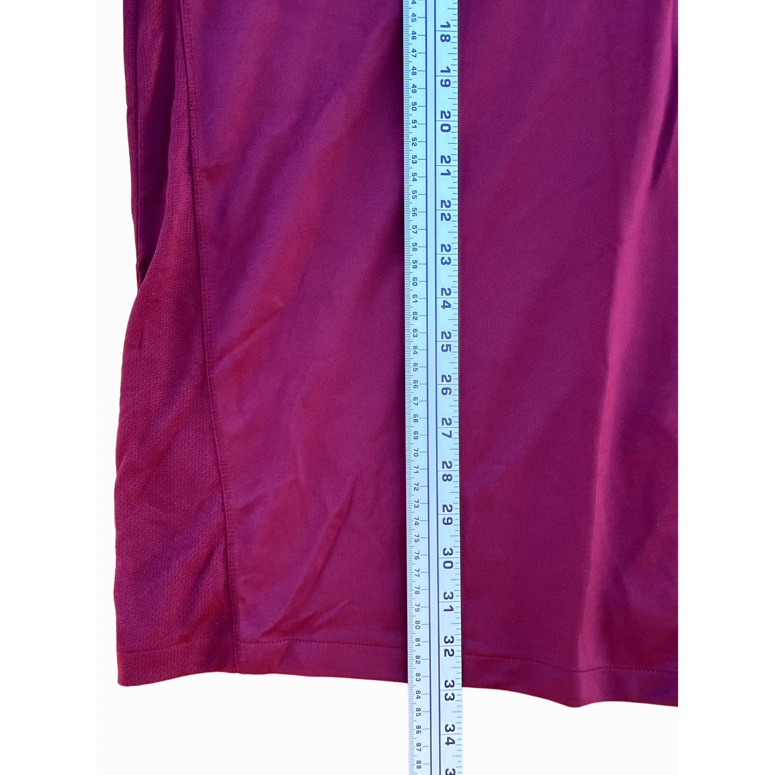 Nike Nike - Men's Dri-Fit Long Sleeve T-Shirt - Burgundy - Extra Size US XL / EU 56 / 4 - 5 Thumbnail