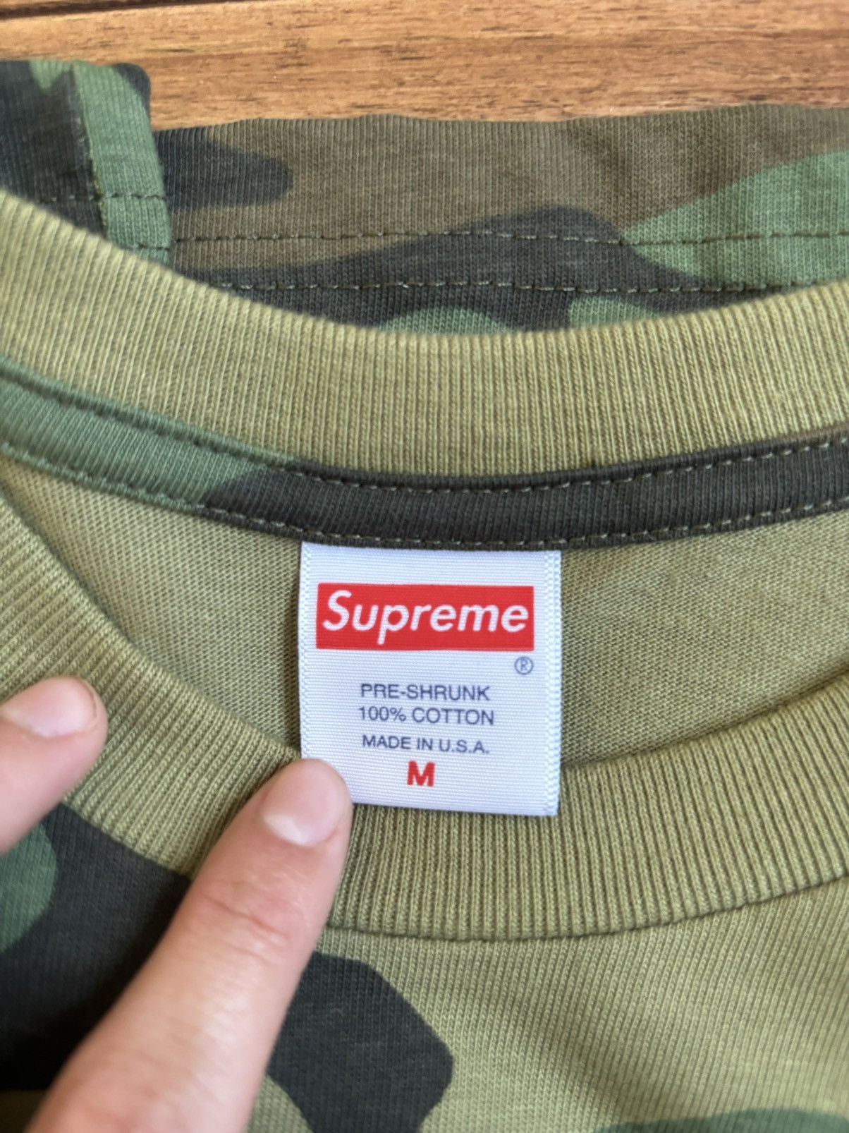 Supreme Supreme Camo “Justice for all” tee Size US M / EU 48-50 / 2 - 3 Thumbnail