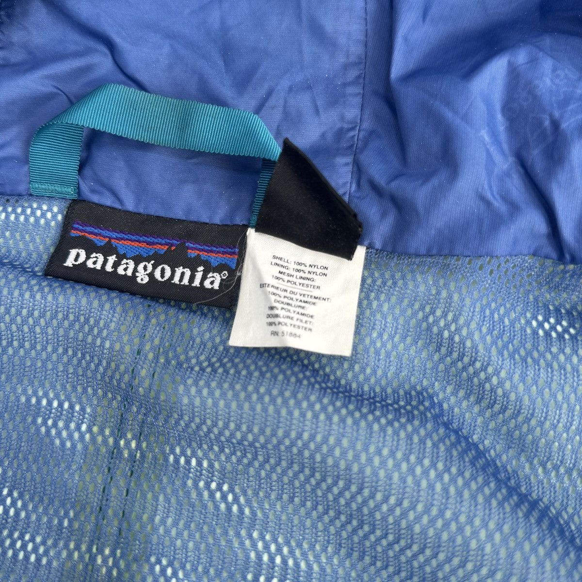 Patagonia Vintage Patagonia Nylon Storm Coat Jacket 90s Blue Size XL Size US XL / EU 56 / 4 - 12 Thumbnail