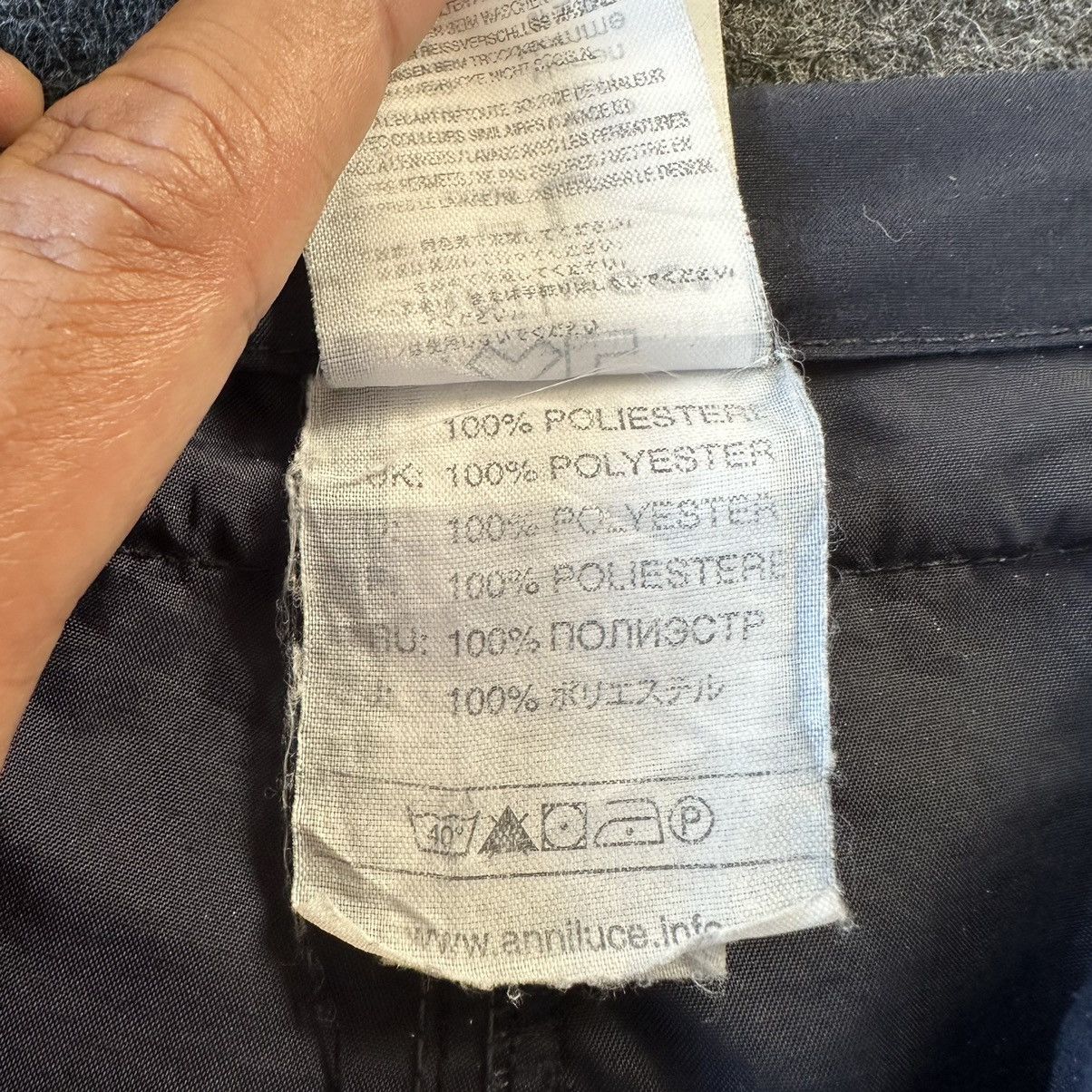 Vintage Vintage Anniluce Italy Hip Hop Baggy Nylon Pant D562 Size US 34 / EU 50 - 15 Thumbnail