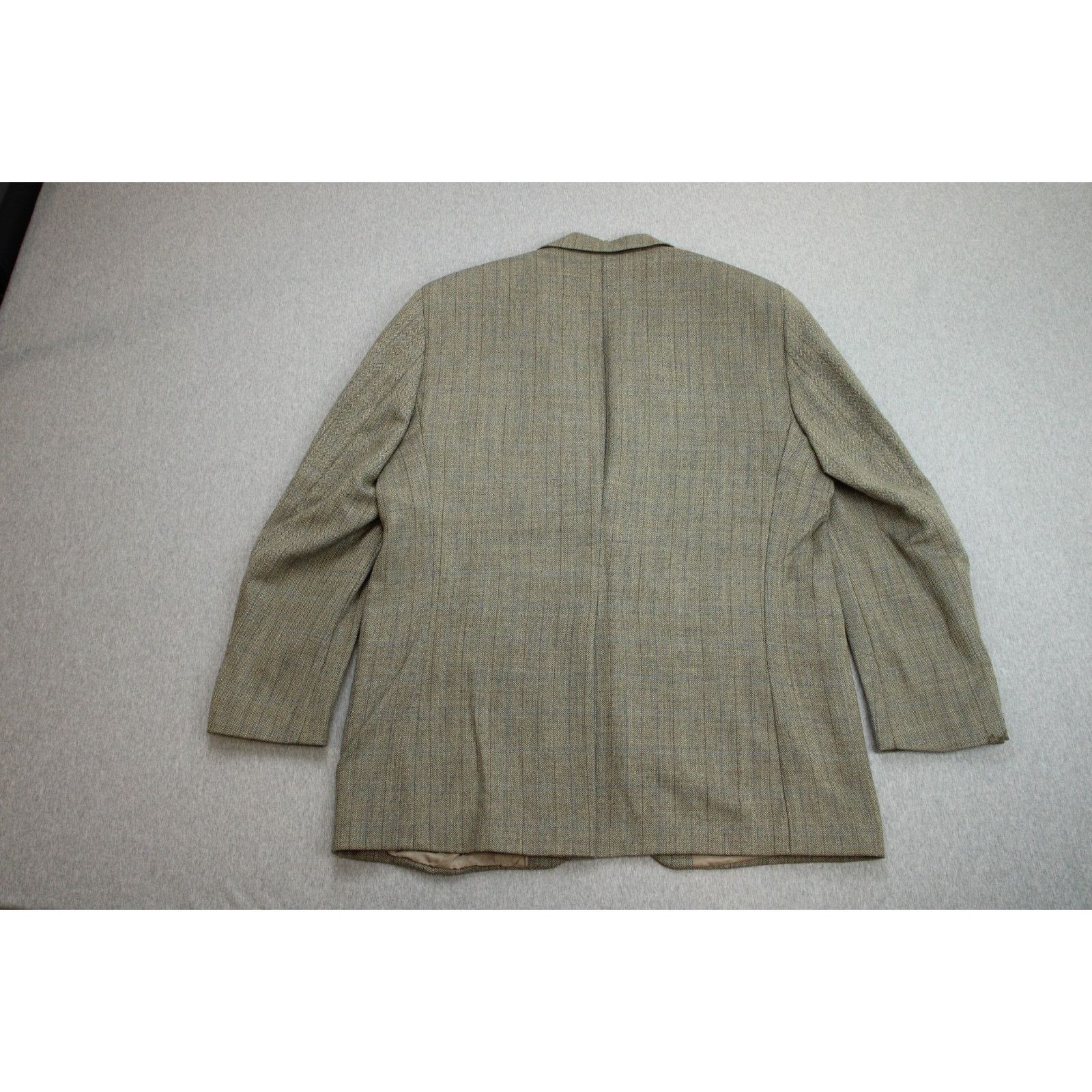 Lauren Ralph Lauren Lauren Ralph Lauren Blazer Mens 44L Herringbone Wool 2Button Size 44L - 4 Thumbnail