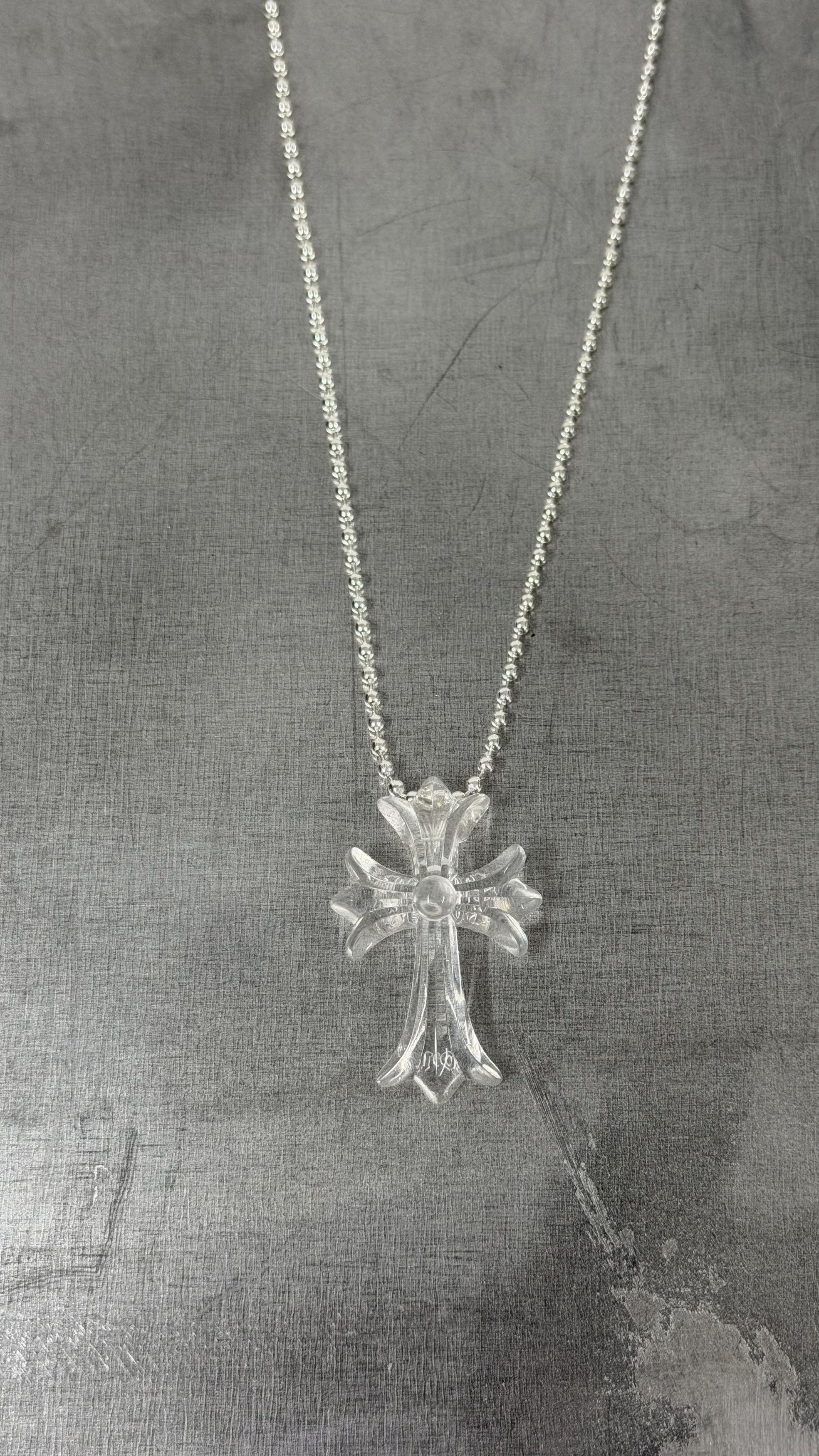 Chrome Hearts CHROME HEARTS SILICHROME NECKLACE CLEAR Size ONE SIZE - 3 Thumbnail