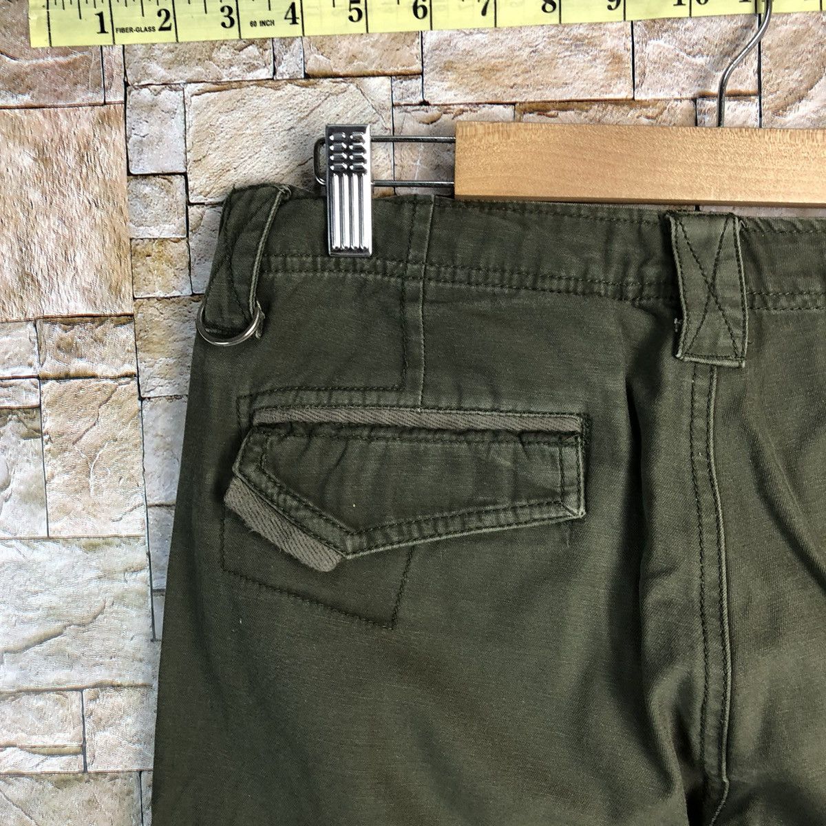 Airwalk Airwalk Green Cargo Multipocket Pants #A158 Size US 29 - 20 Thumbnail