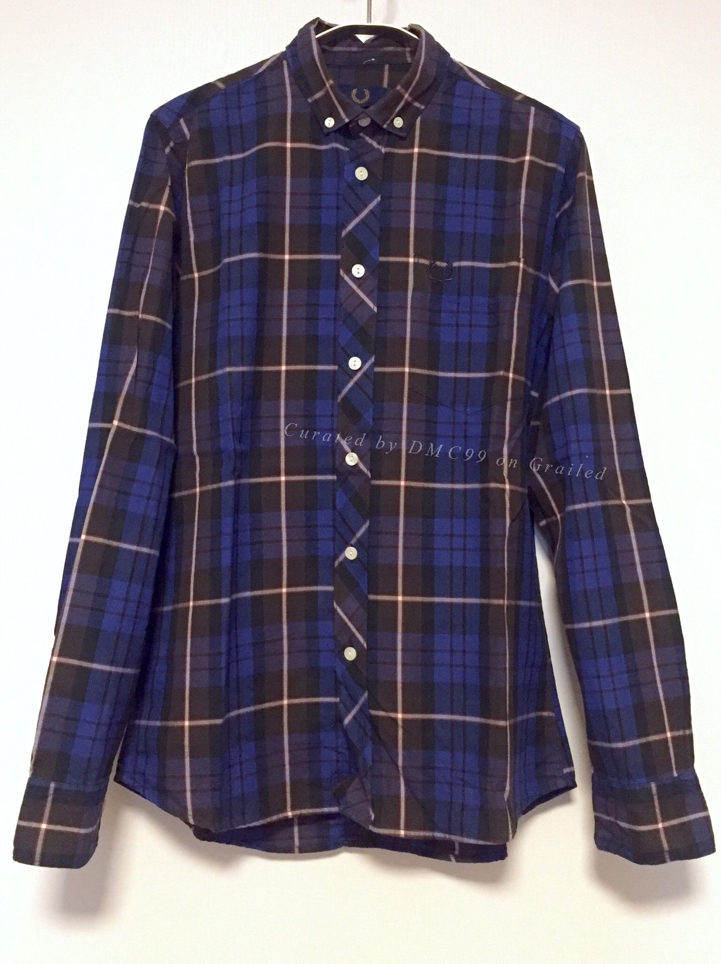 Fred Perry Fred Perry Slim Fit Check Shirt Size US M / EU 48-50 / 2 - 1 Thumbnail