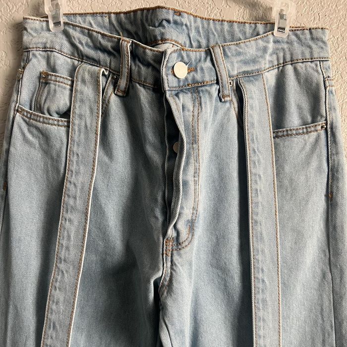 Mnmlst Mnml Baggy Light Blue Denim Jeans | Grailed