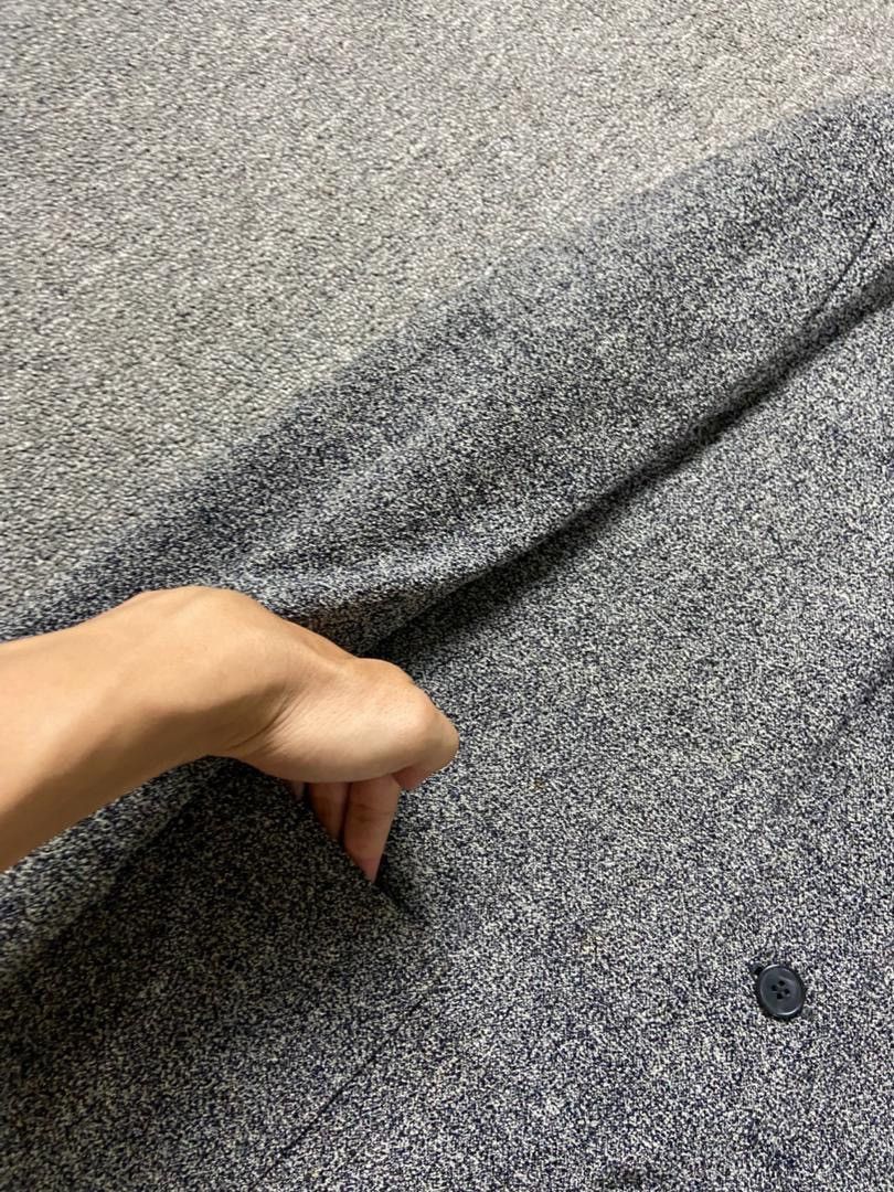 Japanese Brand 23K Homme Tweed Wool Single Breasted Blazer (198) Size US XS / EU 42 / 0 - 7 Thumbnail