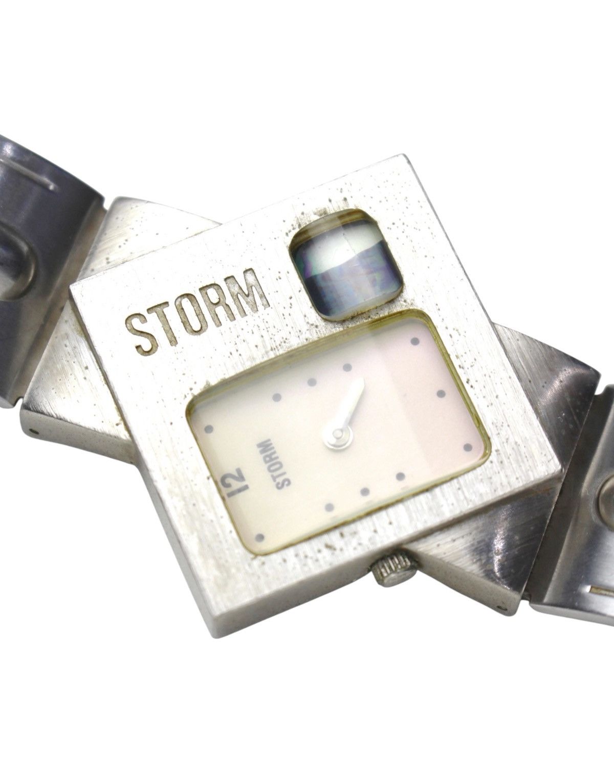 Vintage 1990S STORM CYCLOID – GEOMETRIC REBEL STEEL WATCH Size ONE SIZE - 5 Thumbnail