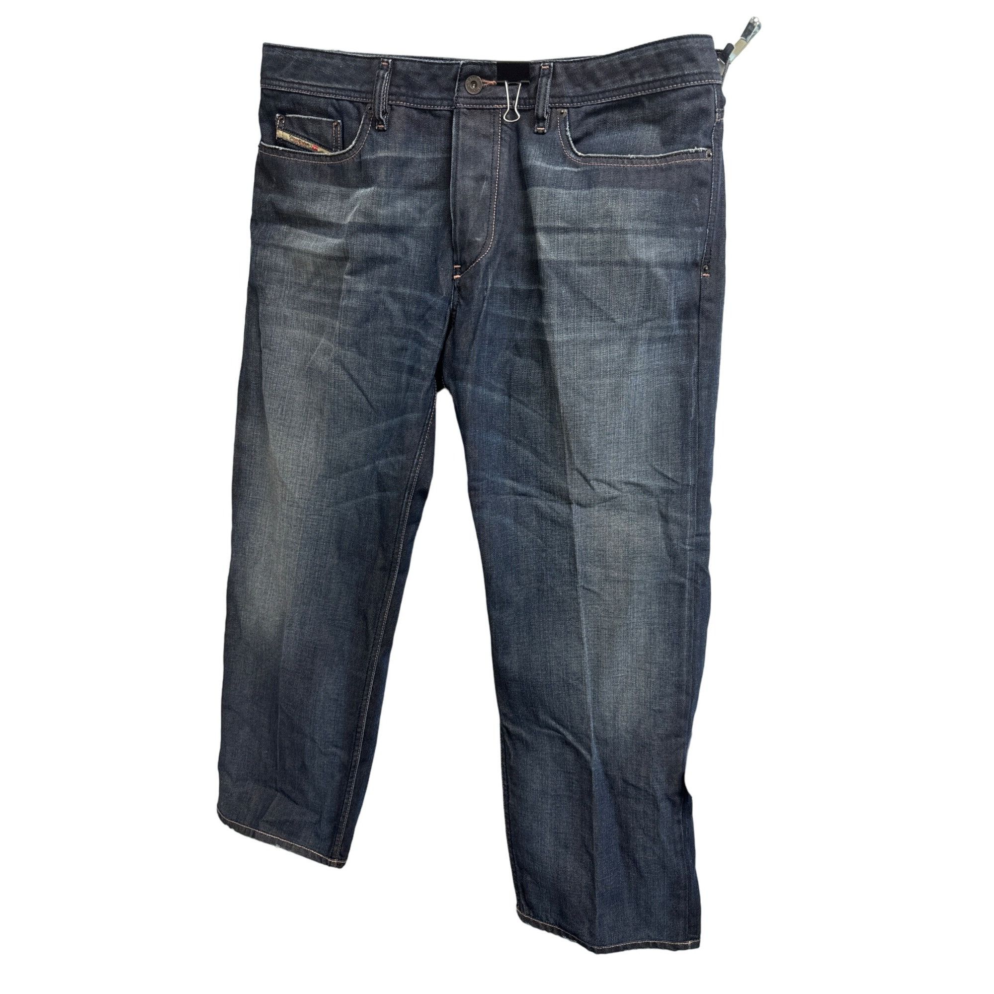 Diesel Diesel Kurren Men’s Blue Pants/Jeans/Straight Leg Size36x32 Size US 36 / EU 52 - 1 Thumbnail