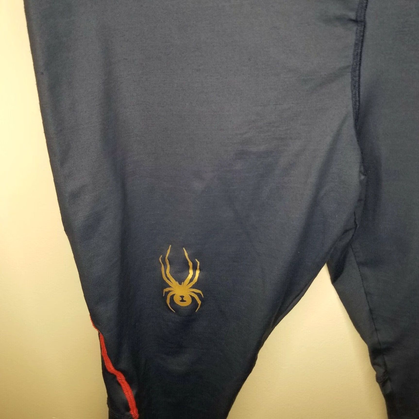 Spyder Spyder Compression Legging Capris Blue Large Womens Size 36" / US 14 / IT 50 - 2 Thumbnail
