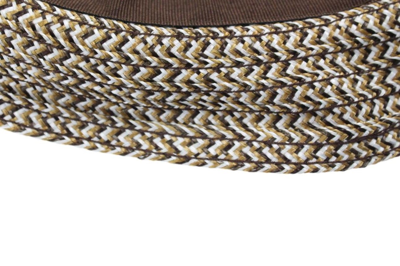 Giorgio Armani GIORGIO ARMANI Hat Mens 58 CM Lamb Leather Details Braided Size ONE SIZE - 7 Thumbnail
