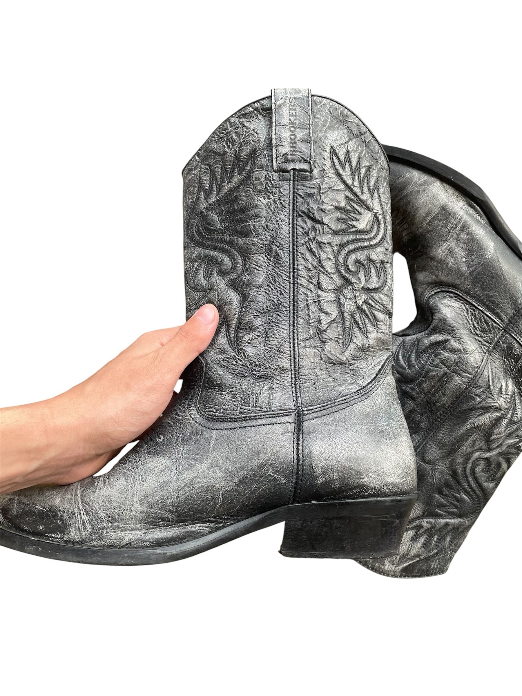 Brooks Vintage Cowboy Boots Size US 11 / EU 44 - 2 Thumbnail