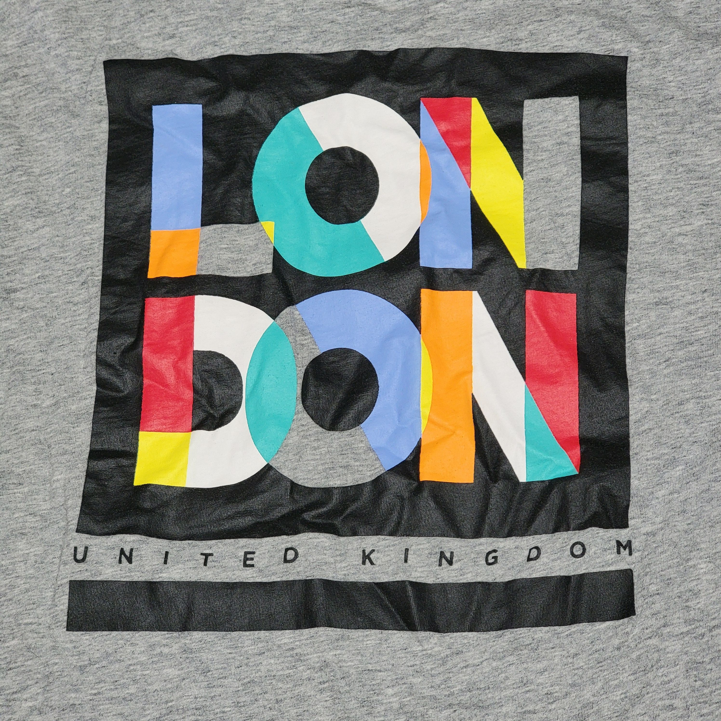 Aeropostale Aeropostale LS Grey Unisex Tee London - Size Medium Size M / US 6-8 / IT 42-44 - 2 Thumbnail