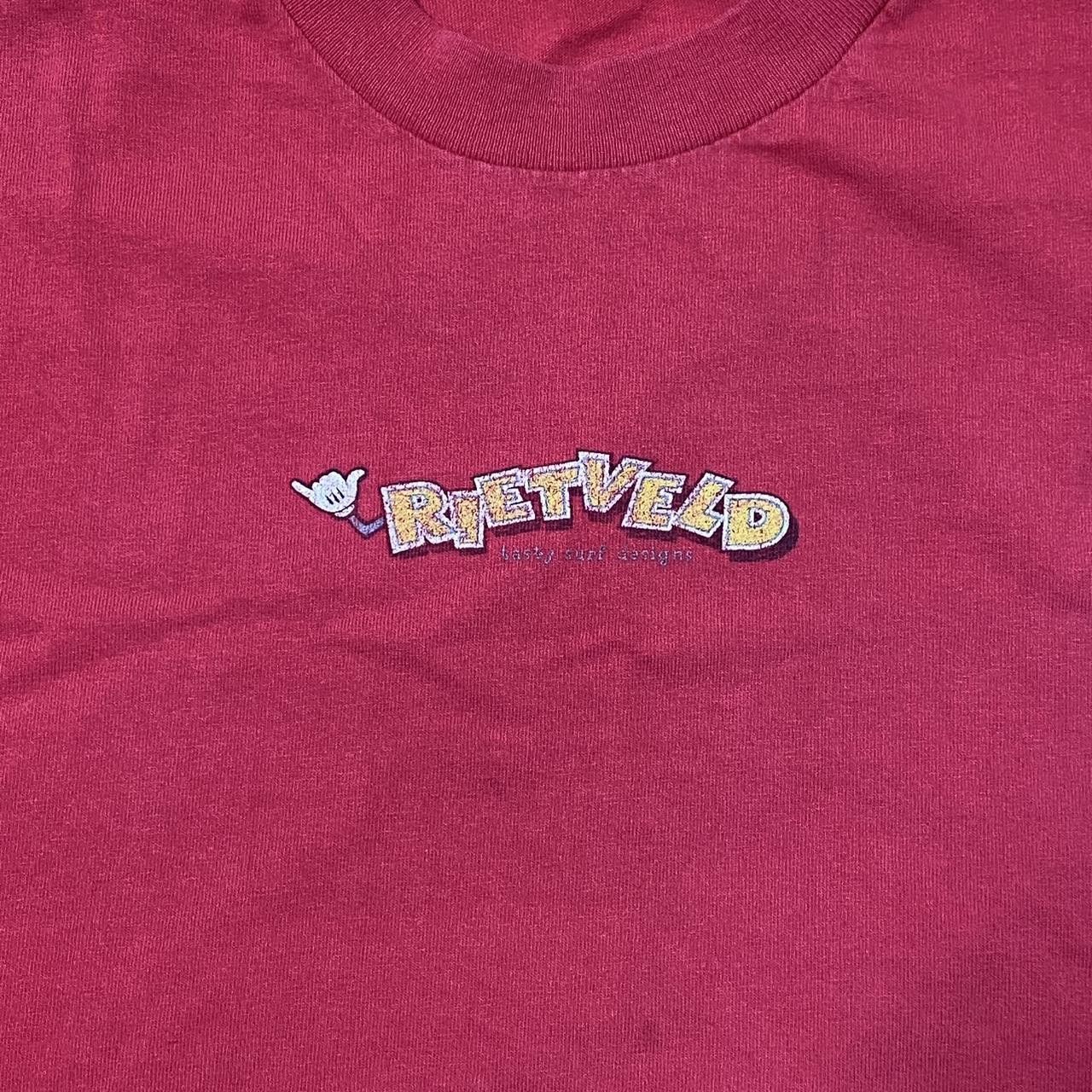 Other Vintage Rietveld Red Faded Surf Tee Size XL Size US XL / EU 56 / 4 - 3 Thumbnail
