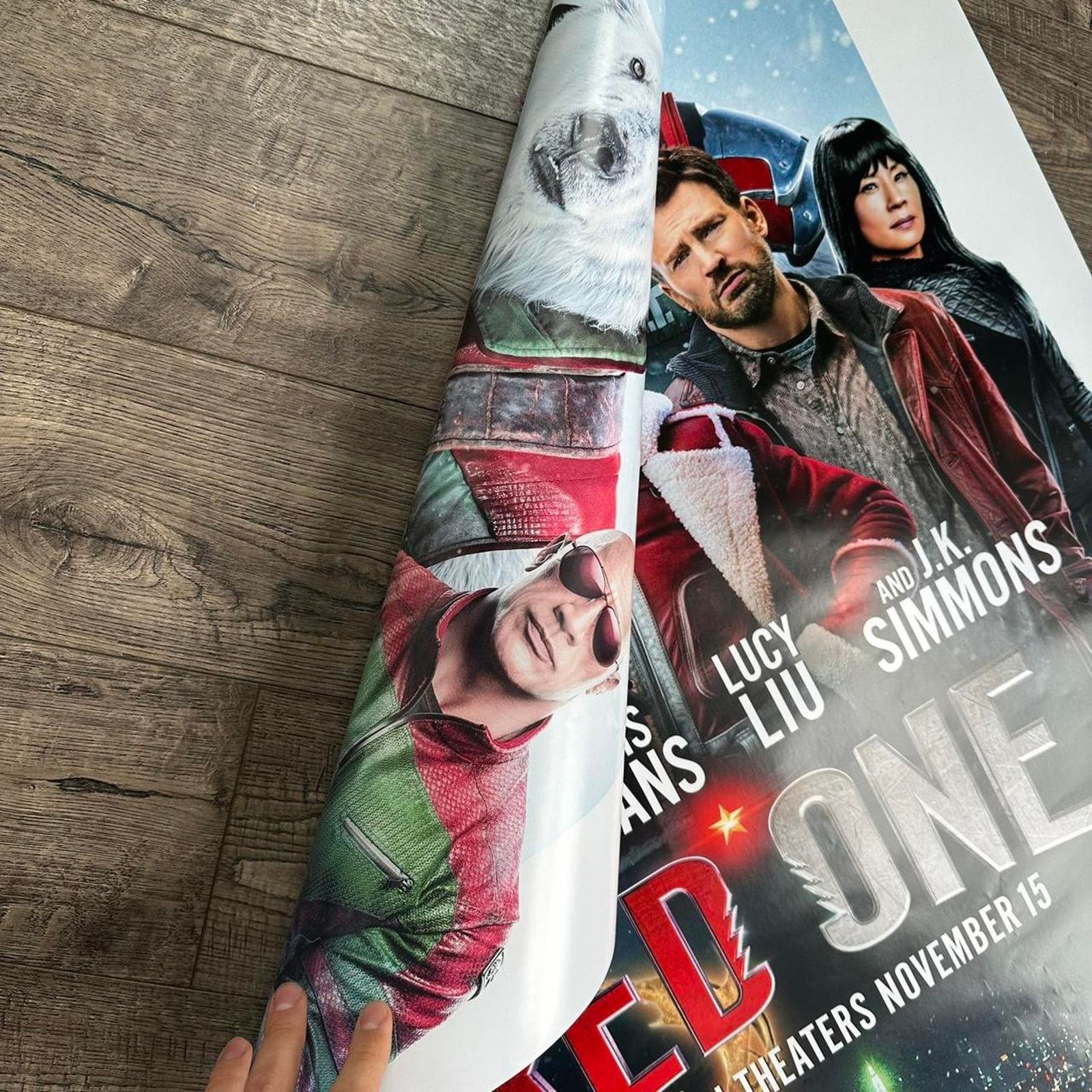 Other Red One Christmas Original 27x40 Movie Poster (2024) Size ONE SIZE - 6 Thumbnail