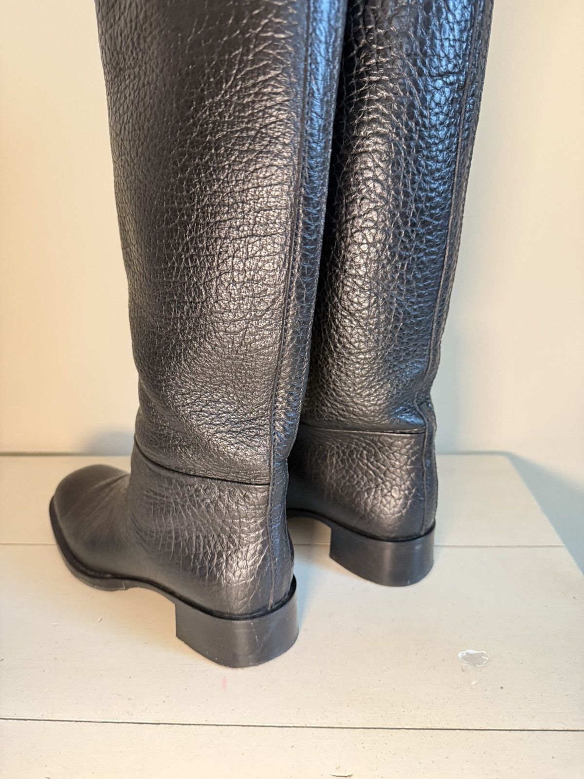 Prada Black Prada riding boots Size US 7.5 / IT 37.5 - 3 Thumbnail