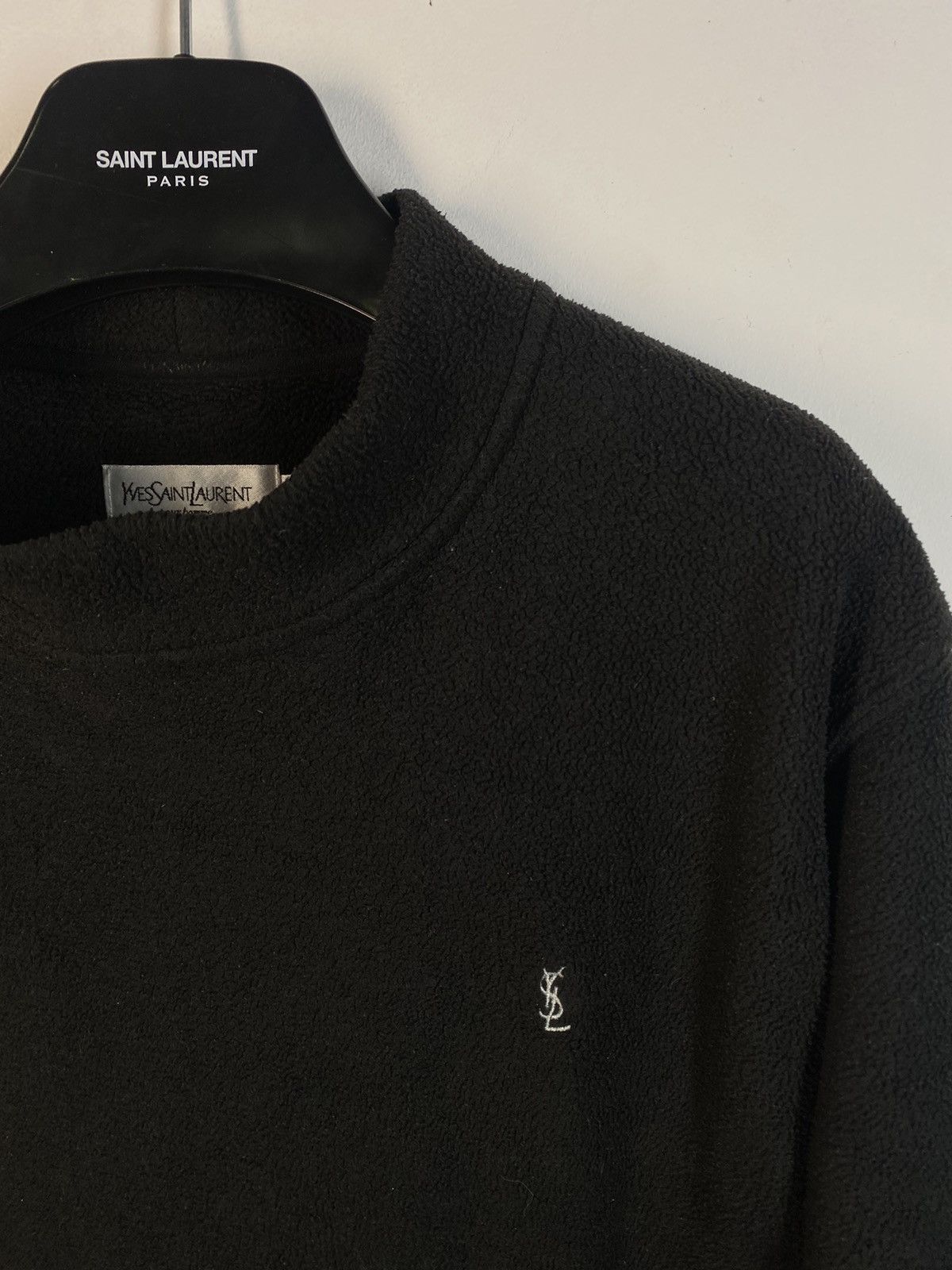 Vintage YSL 1980 on sale wool crew neck sweater