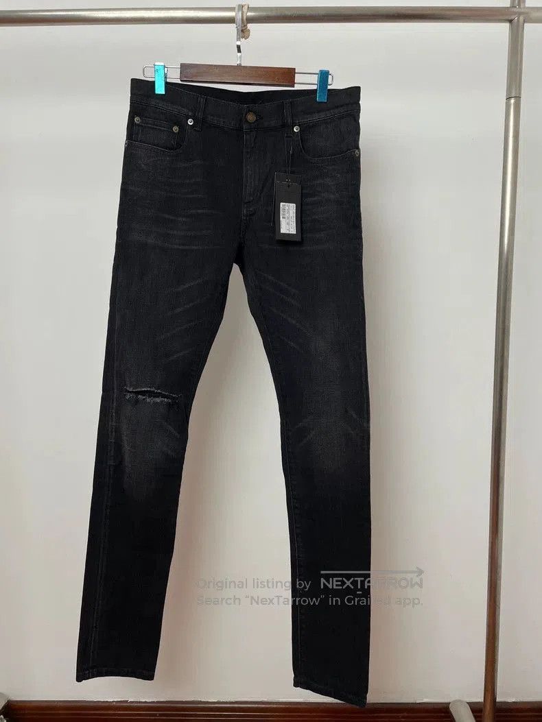 Saint Laurent Paris Saint Laurent Paris Straight Denim Jeans. Size US 30 / EU 46 - 1 Thumbnail