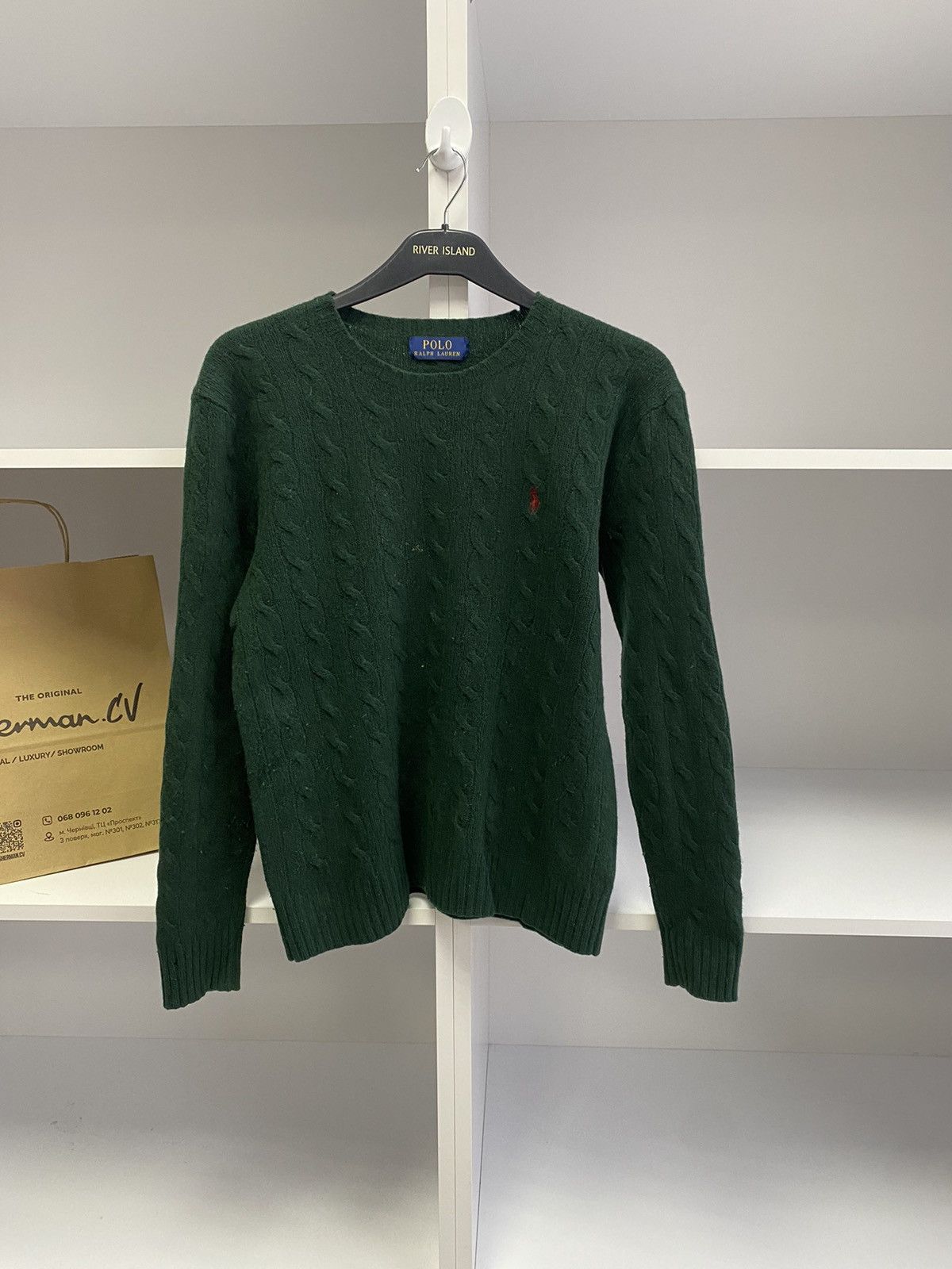 Polo Ralph Lauren × Vintage Vintage Polo Ralph Lauren Women's Sweater Size M / US 6-8 / IT 42-44 - 4 Thumbnail