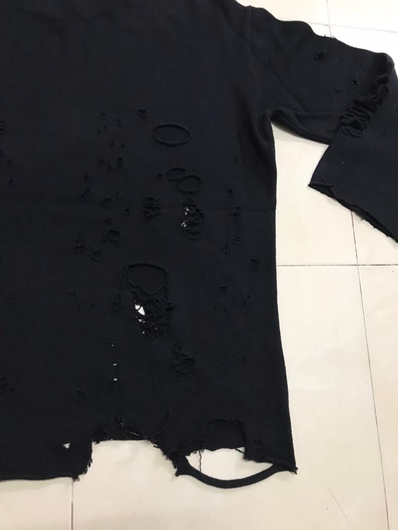 Japanese Brand DISTRESSED PUNK ROCK STYLE SHIRT Size US L / EU 52-54 / 3 - 11 Thumbnail