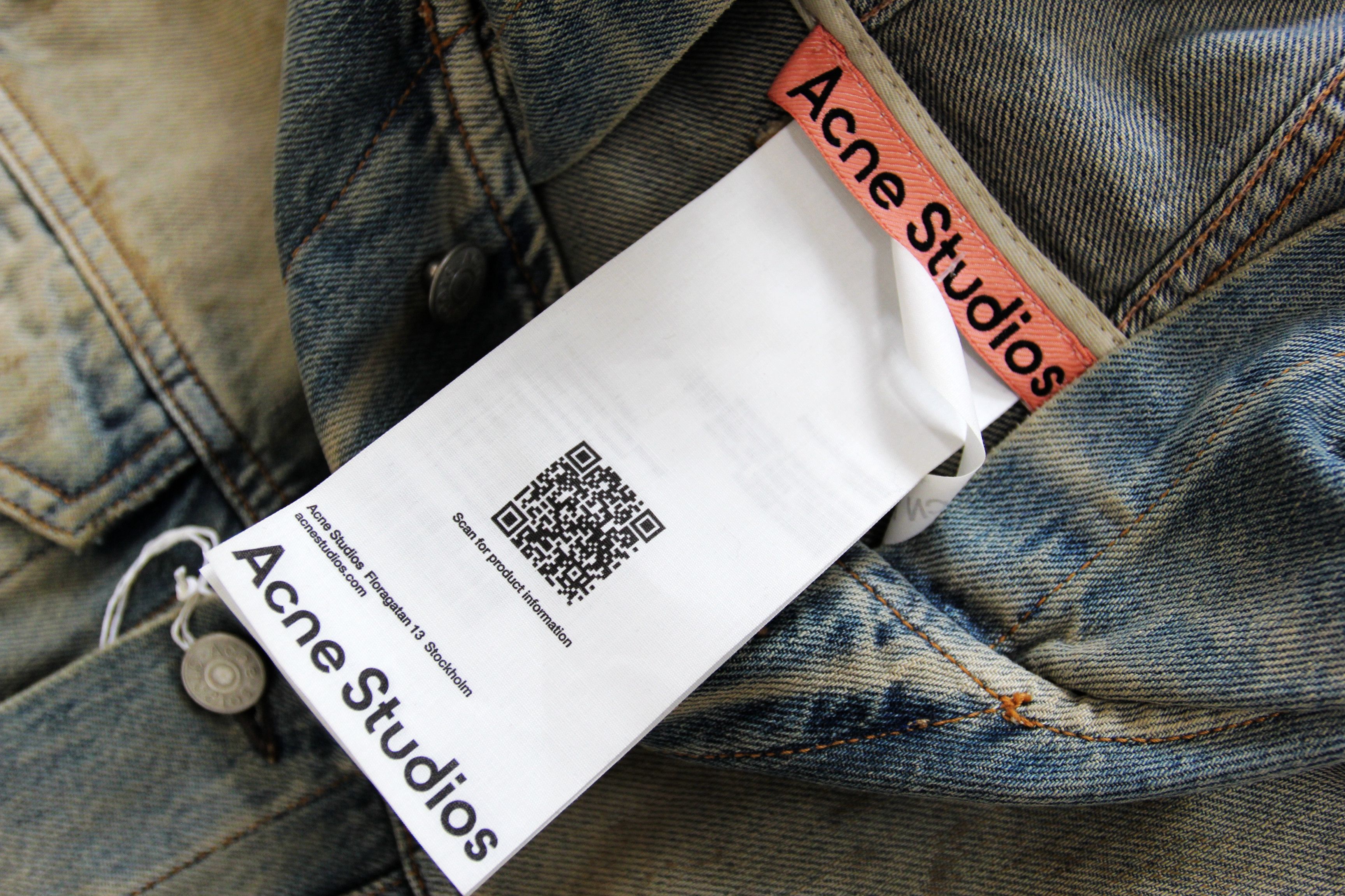 Acne Studios BNWT AW25 ACNE STUDIOS HOODED DENIM JACKET XS Size US XS / EU 42 / 0 - 9 Thumbnail