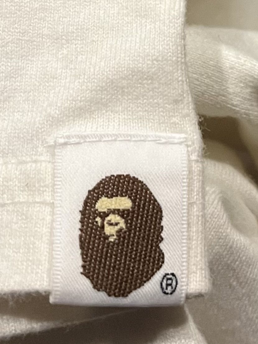 Bape Bape camo logo tee shirt Size US M / EU 48-50 / 2 - 6 Thumbnail