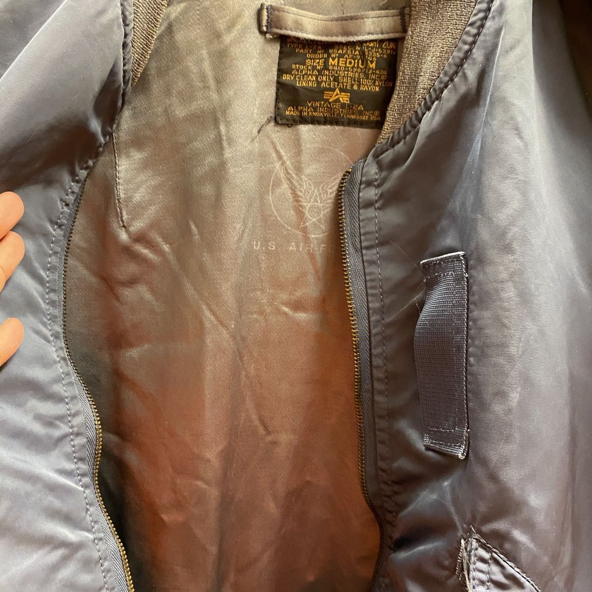Japan Blue ALPHA INDUSTRIES L2A Size US M / EU 48-50 / 2 - 5 Thumbnail