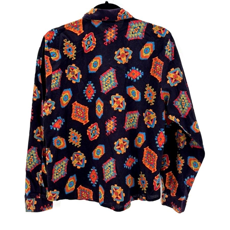 Vintage Vintage Rough Rider western native 80s button down sz 13/14 Size XL / US 12-14 / IT 48-50 - 2 Thumbnail