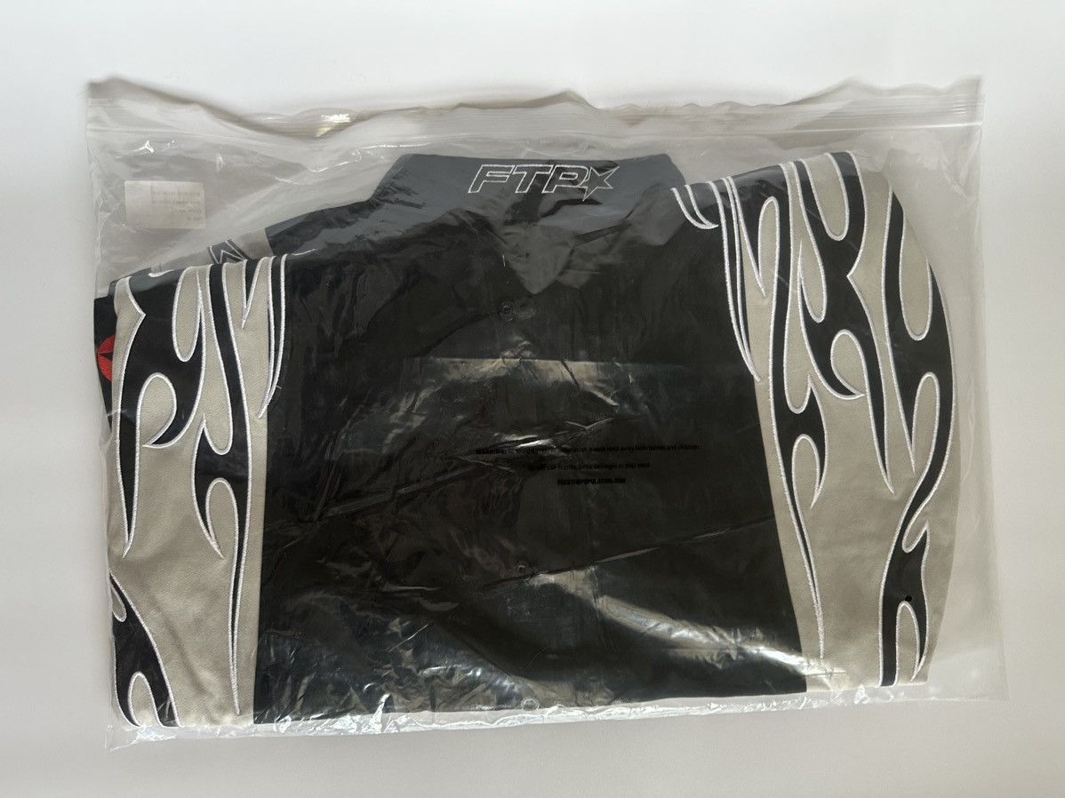Fuck The Population Raceway Button Up Shirt Black Size US XL / EU 56 / 4 - 3 Thumbnail