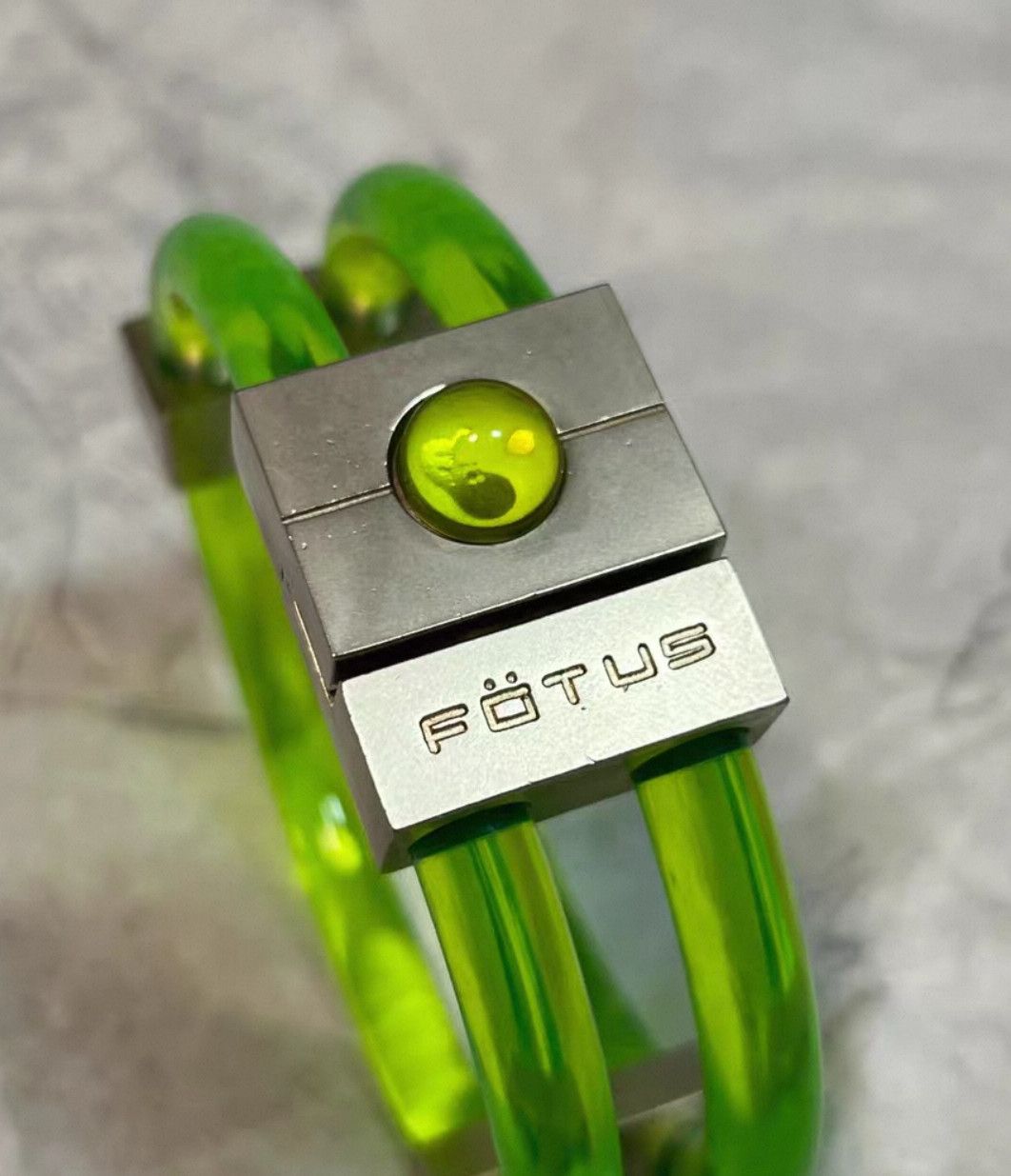 Fotus Fotus Fluorescent green Bracelet. Size ONE SIZE - 2 Thumbnail