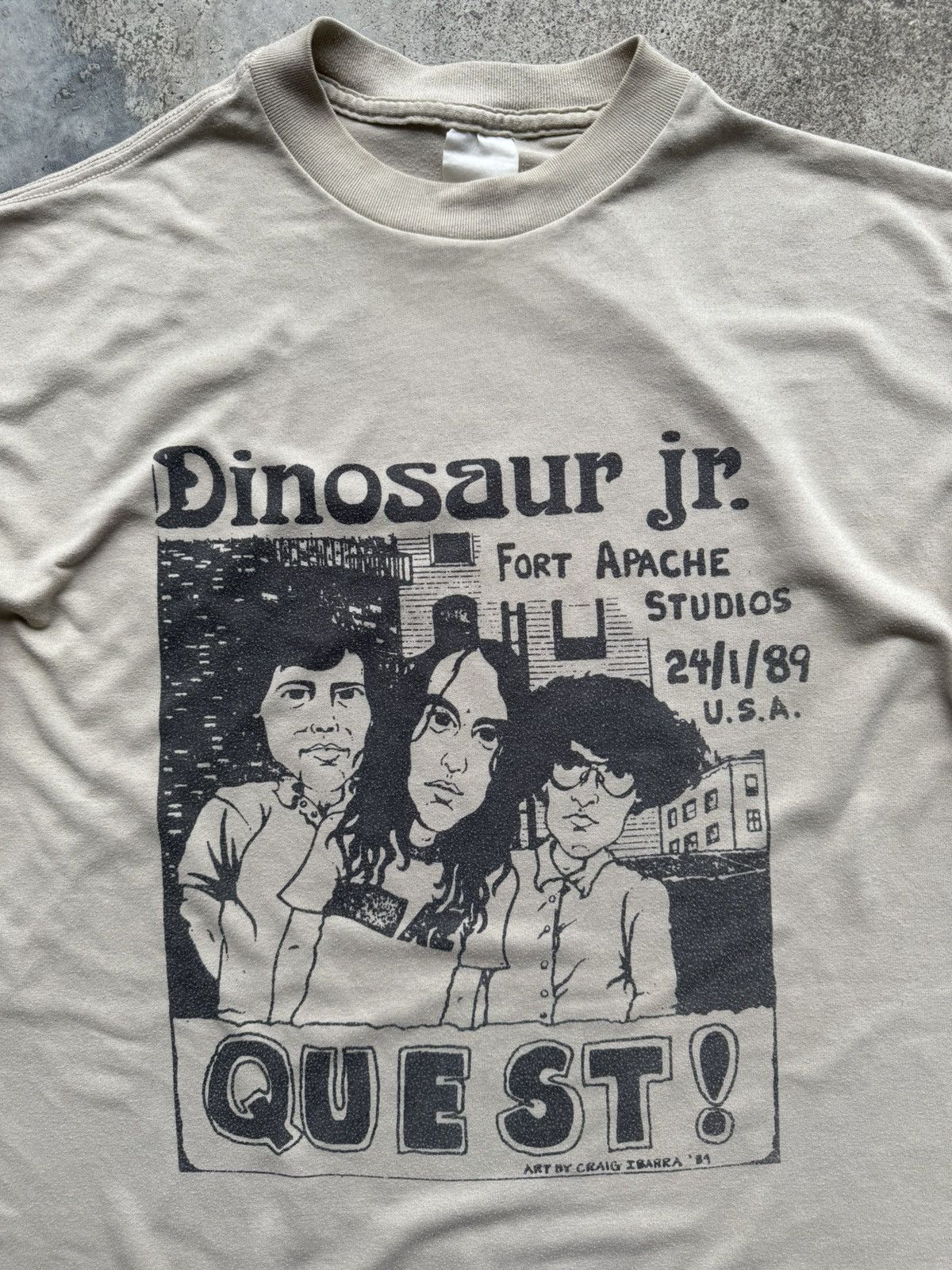 Band Tees × Vintage Vintage Dinosaur Jr Band Art By Craig Ibarra Size US L / EU 52-54 / 3 - 3 Thumbnail