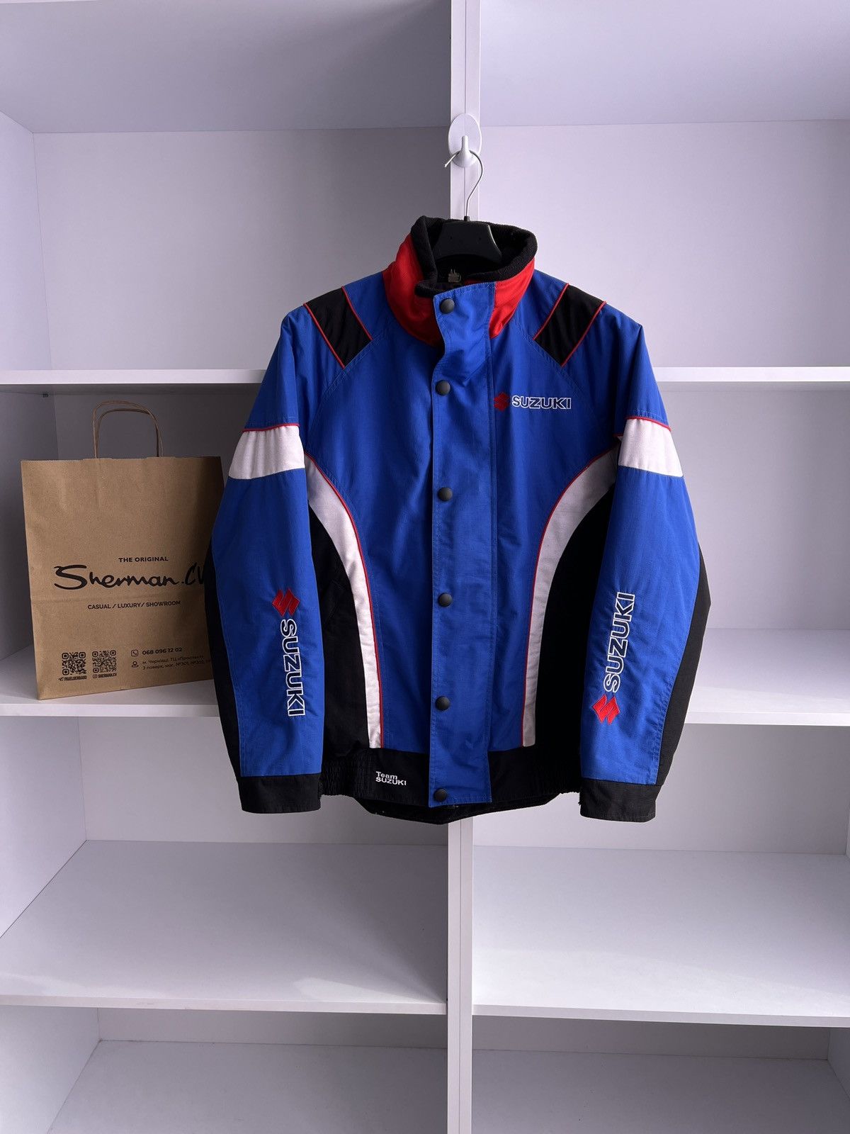 Vintage Suzuki Moto Racing Jacket