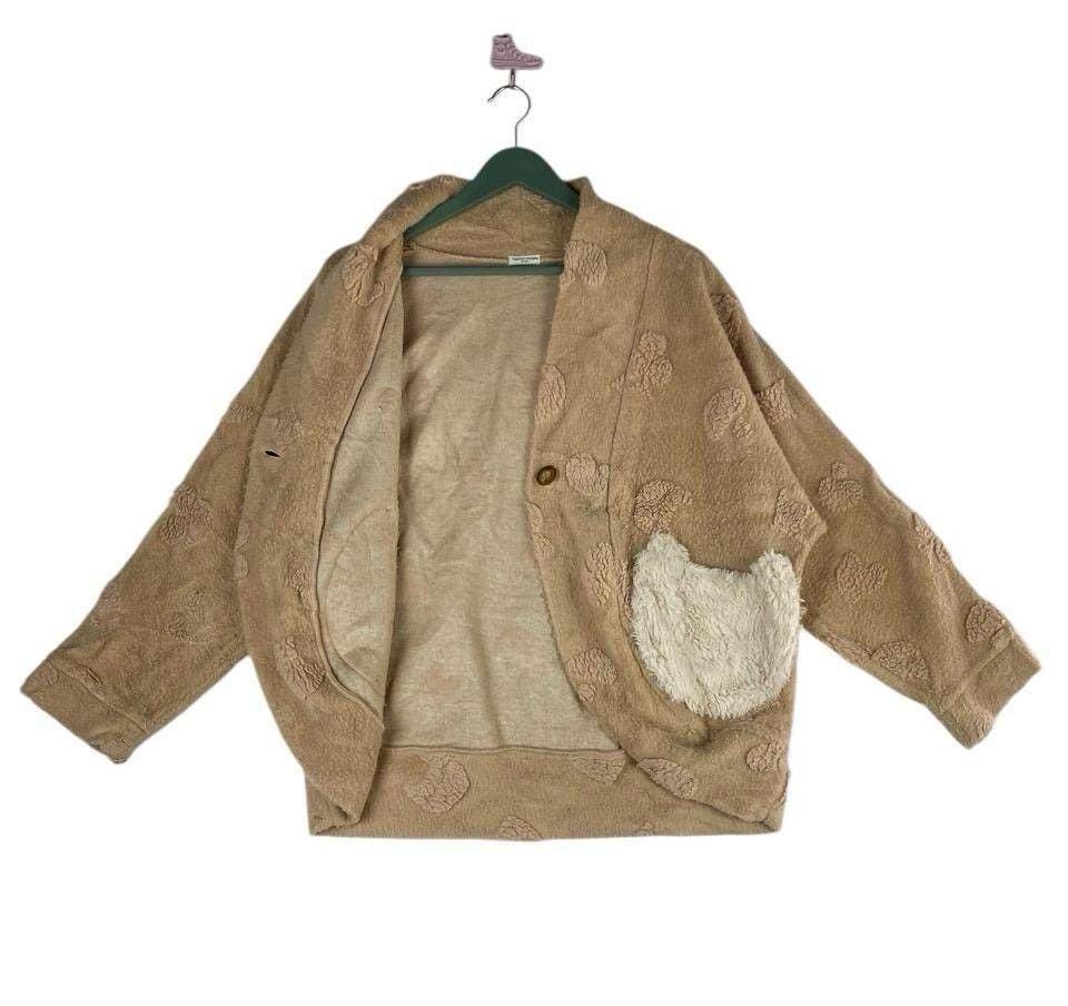 Tsumori Chisato Vtg 90s Tsumori Chisato sleep pyjama slant pocket jacket Size M / US 6-8 / IT 42-44 - 2 Thumbnail