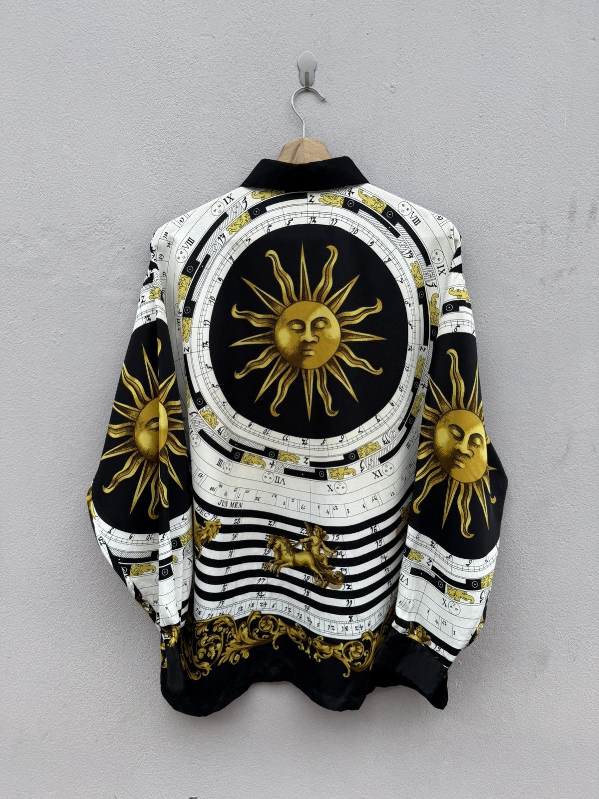 Junya Watanabe 💥GRAIL💥 Vintage Luxurious JUN MEN Fullprint Printed Calender Size US L / EU 52-54 / 3 - 2 Thumbnail