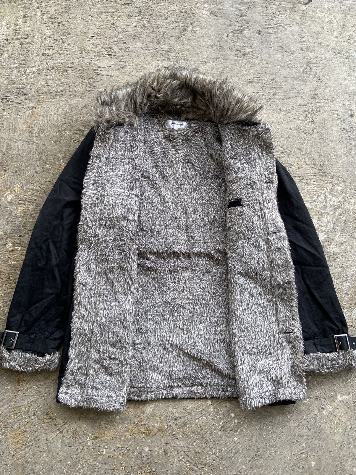 Isamu Katayama Backlash 2000s Spinash - Vkei Apocalypse Style Trim Fur Jacket Size US L / EU 52-54 / 3 - 6 Thumbnail