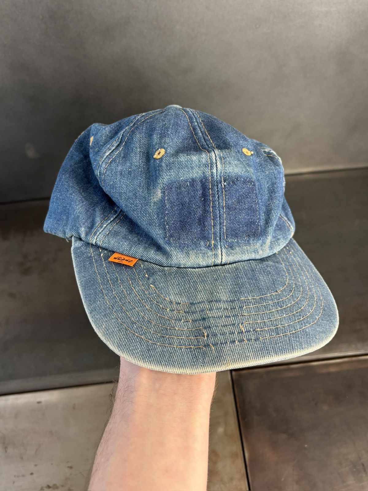 Levi's Vintage Levi's Hat Orange Tab 80s Denim Baseball Snapback Size ONE SIZE - 15 Thumbnail