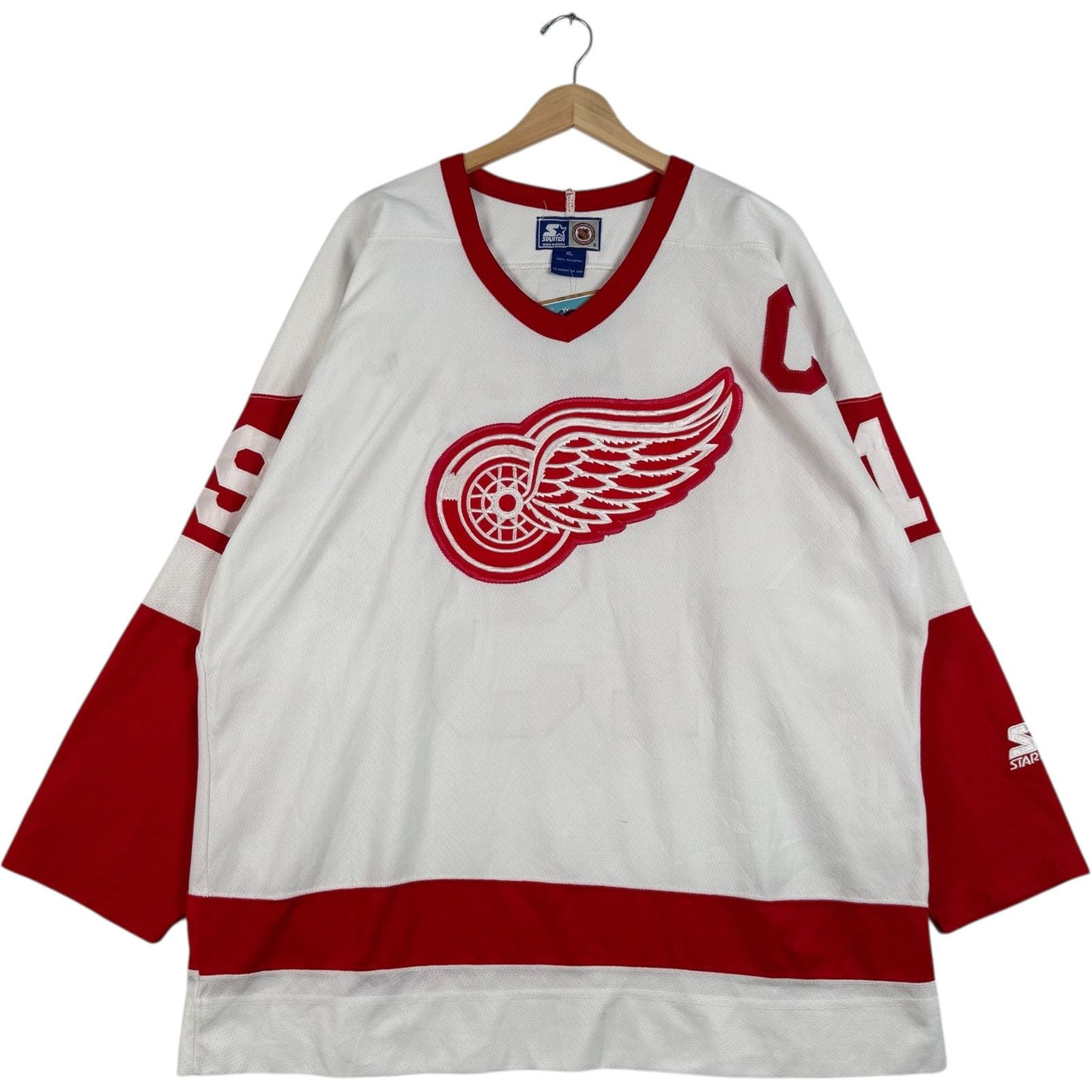 Starter Vintage Starter Detroit Red Wings Yzerman 19 NHL Jersey XL Size US XL / EU 56 / 4 - 1 Thumbnail