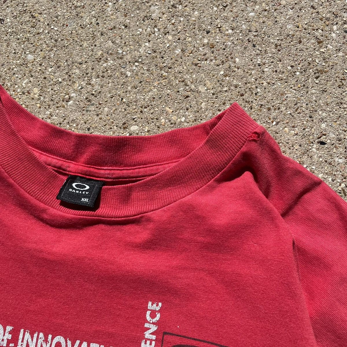 Oakley Vintage Oakley Tee Red Gorpcore XXL Size US XXL / EU 58 / 5 - 4 Thumbnail