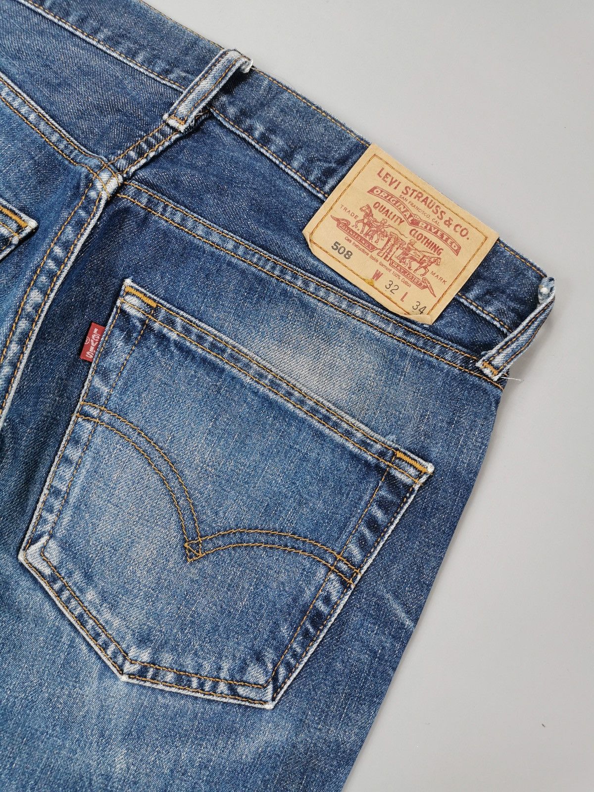 If Six Was Nine × Levi's Levis 508 Straight Jeans (LG84) Size US 32 / EU 48 - 6 Thumbnail