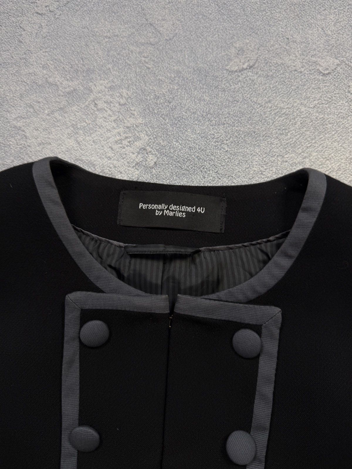 If Six Was Nine Vintage Y2K Napoleon Style Blazer Jacket Size M / US 6-8 / IT 42-44 - 3 Thumbnail