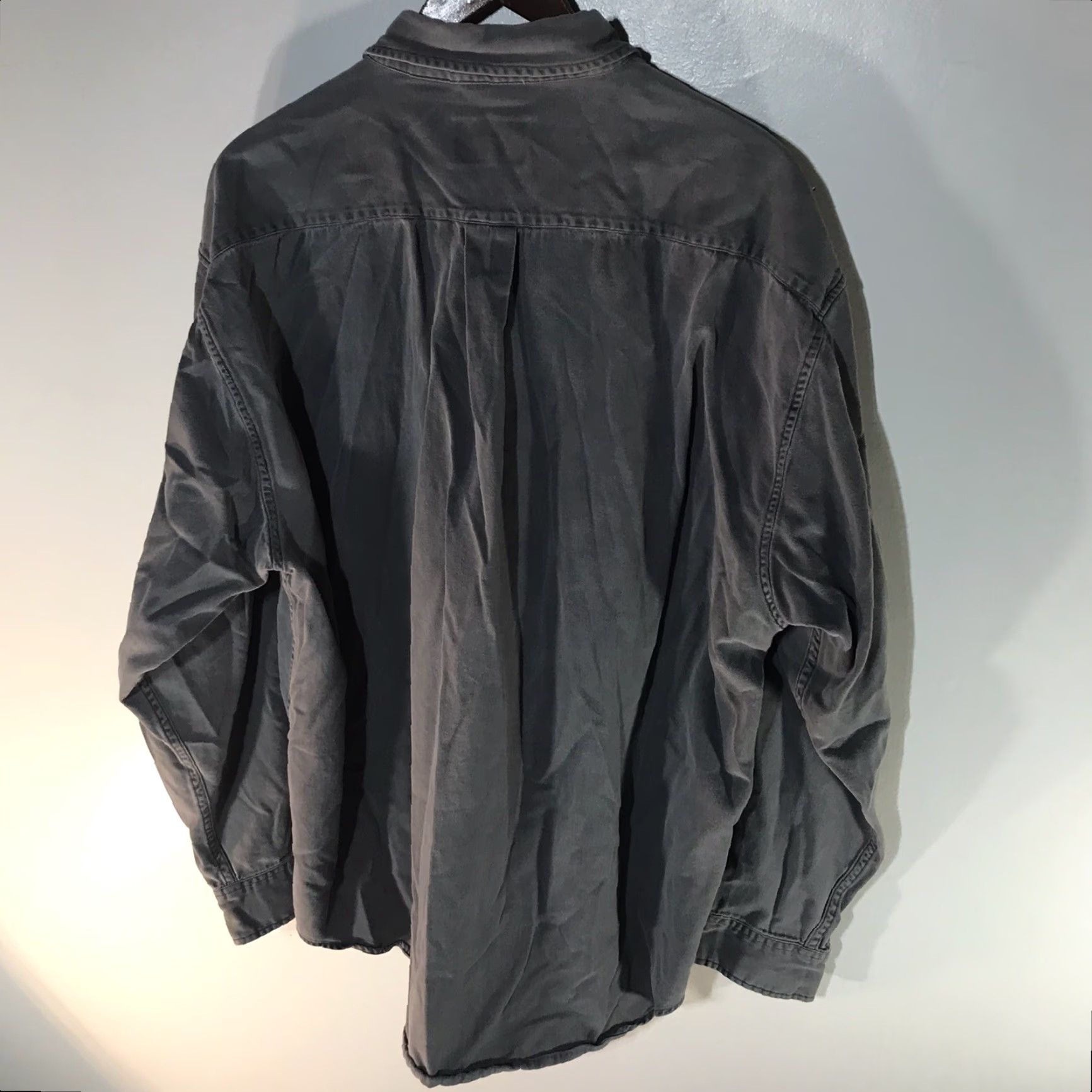 Vintage Vesi Sportswear Alabama Gray 100% Cotton Button-Up Shirt Men XXL Casual Business Travel All Seasons Size US XXL / EU 58 / 5 - 5 Thumbnail