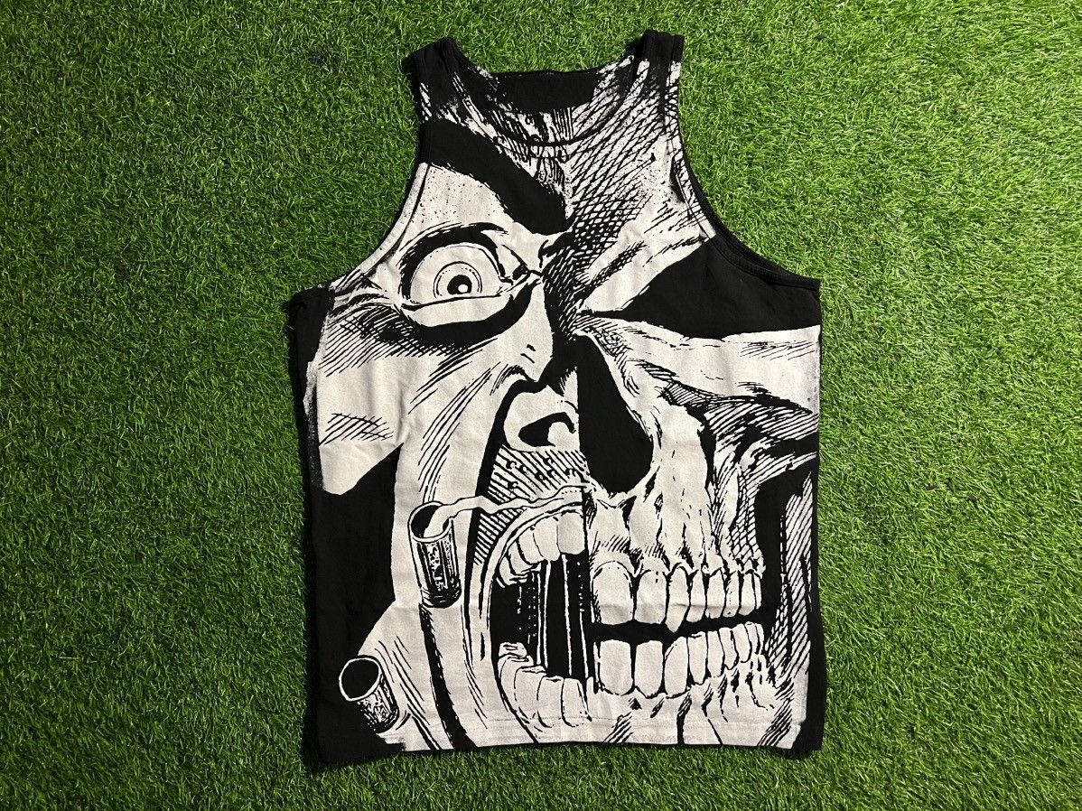 Asspizza INCREASE THE PEACE GHOST RIDER TANK TOP Size US XL / EU 56 / 4 - 1 Preview