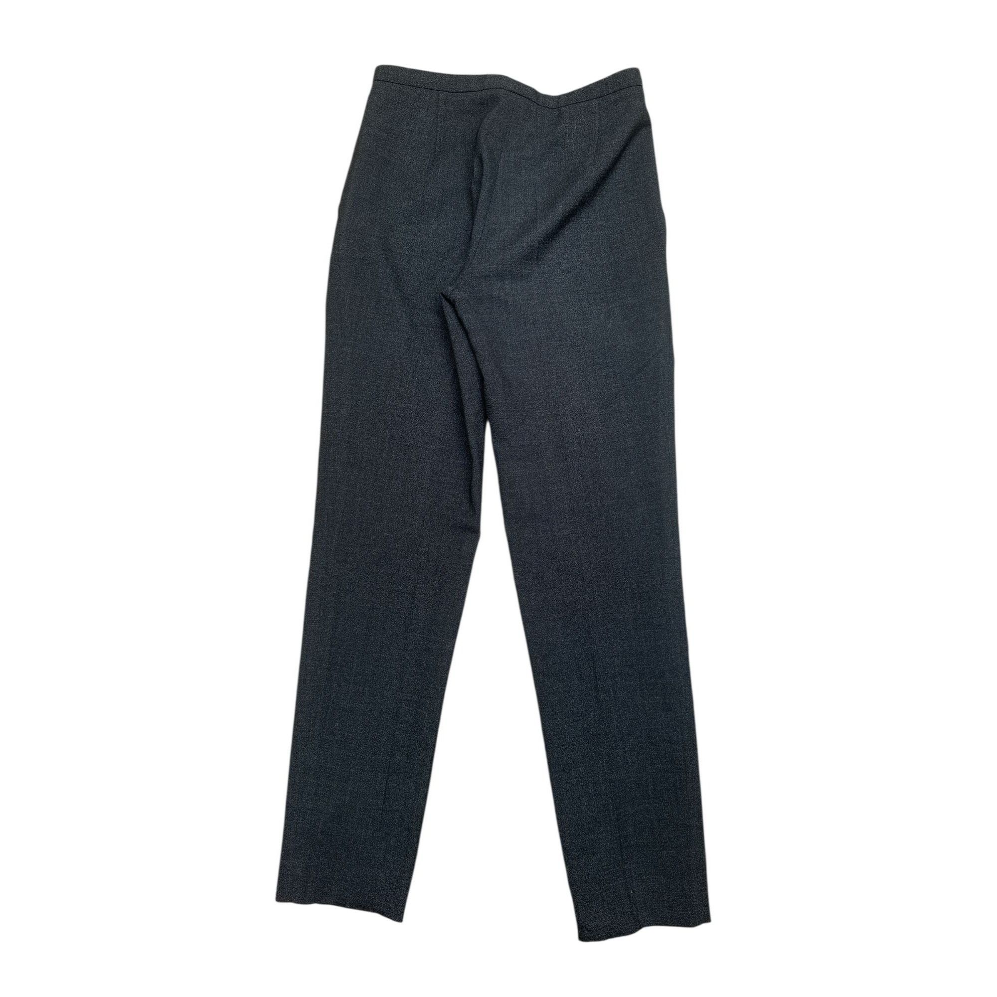 Hermes Classic Grey Virgin Wool Tailored Trousers Size 25" / US 0 / IT 36 - 3 Thumbnail